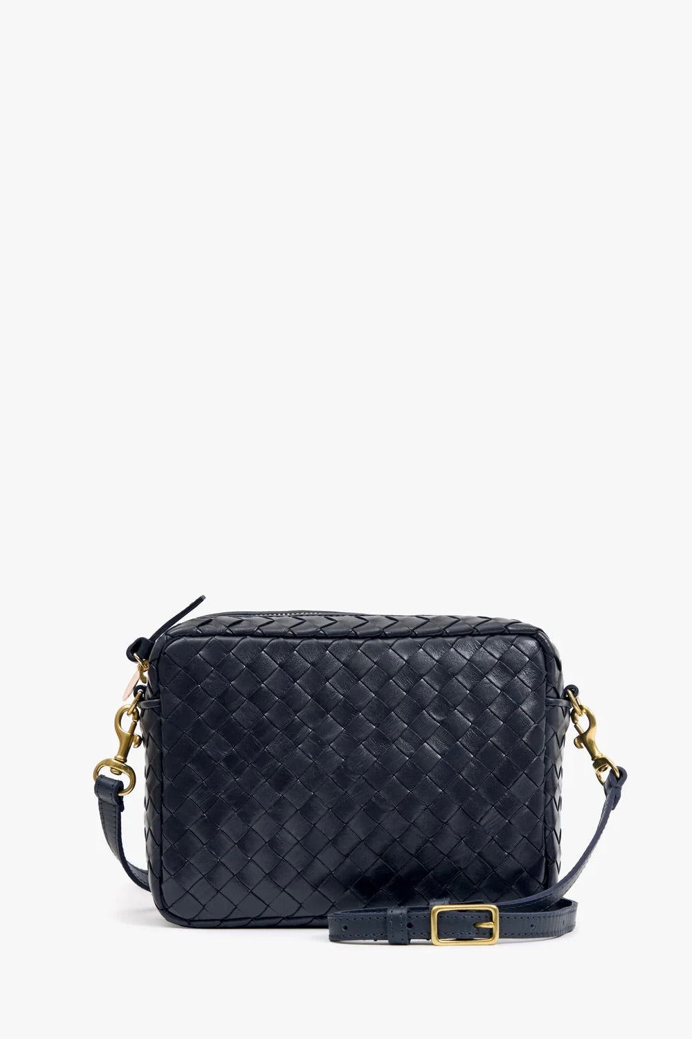 Midi Sac / Twilight Navy Diagonal Woven