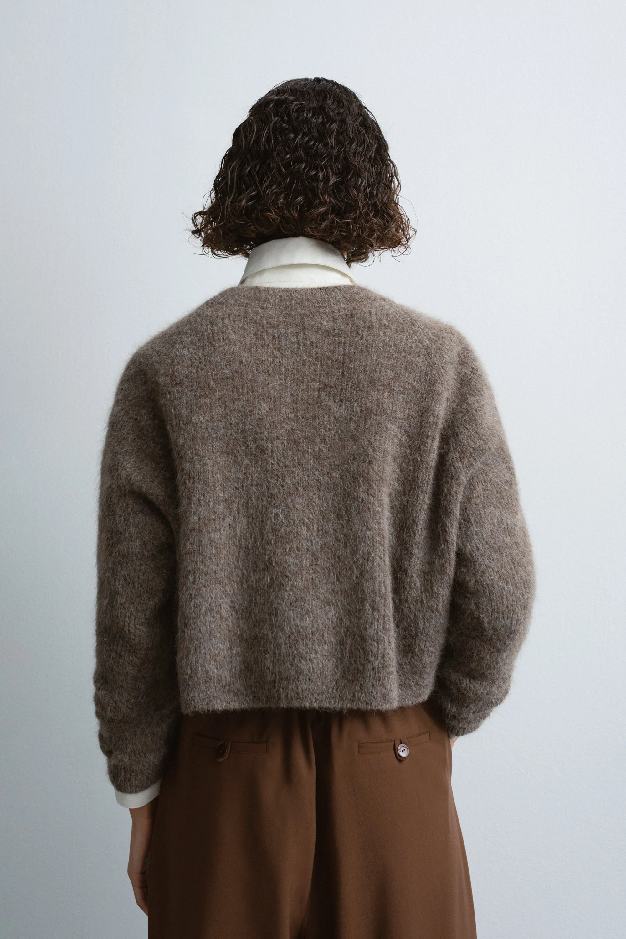 CORDERA Suri Long-Sleeved Sweater / Taupe