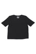 Jungmaven Silverlake Cropped Tee / Black
