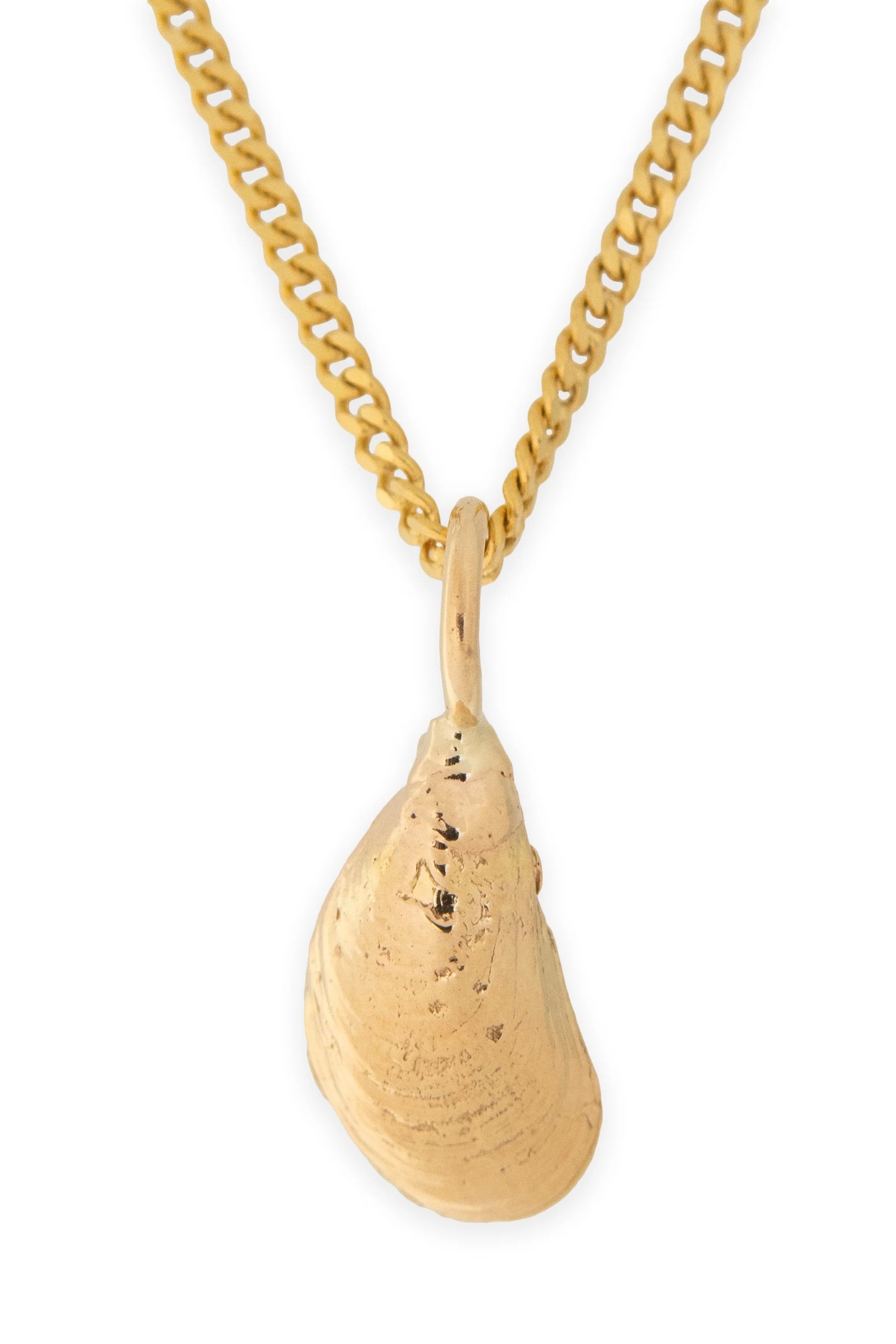 Rokosz Jewelry Lucky Mussel / 10k Solid Yellow Gold
