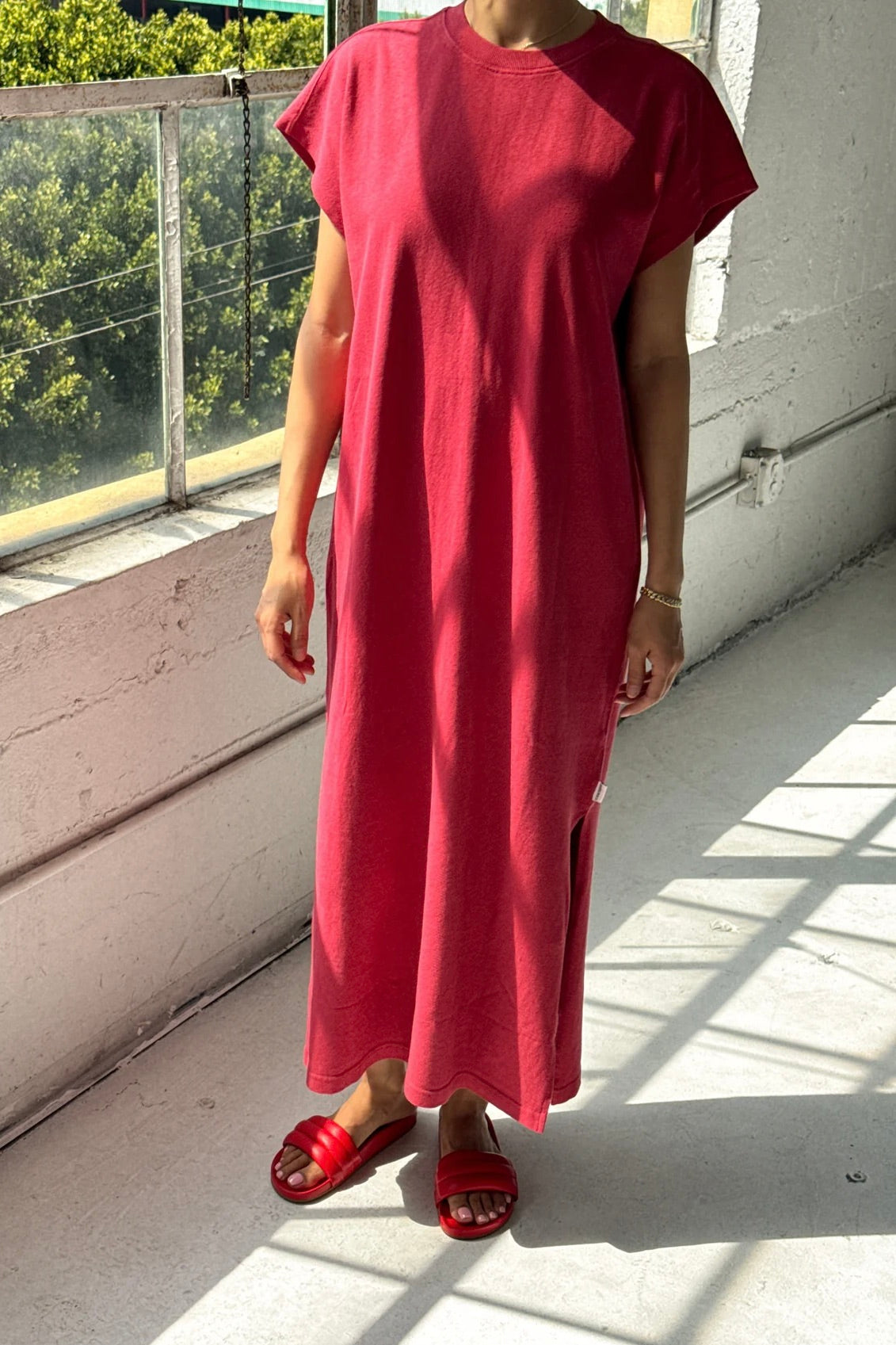 Jeanne Dress / Crayon Red