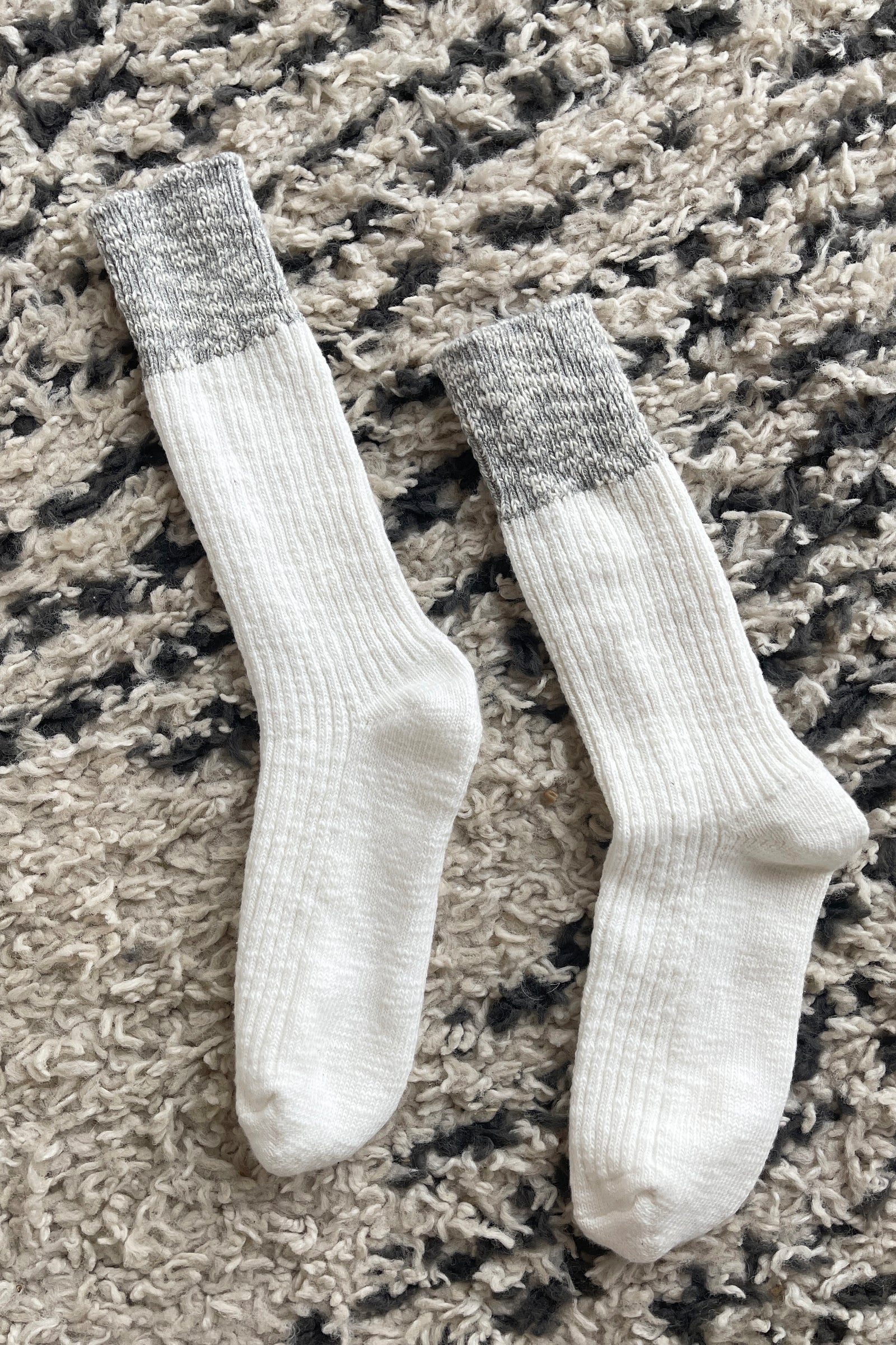 Le Bon Shoppe Cottage Socks / Linen + Grey