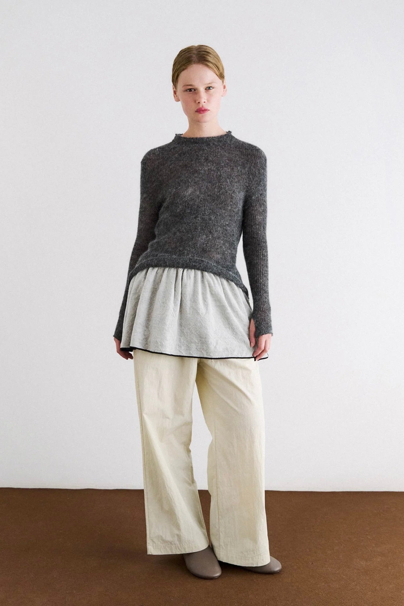 Rus Yubi Sweater / Anthracite