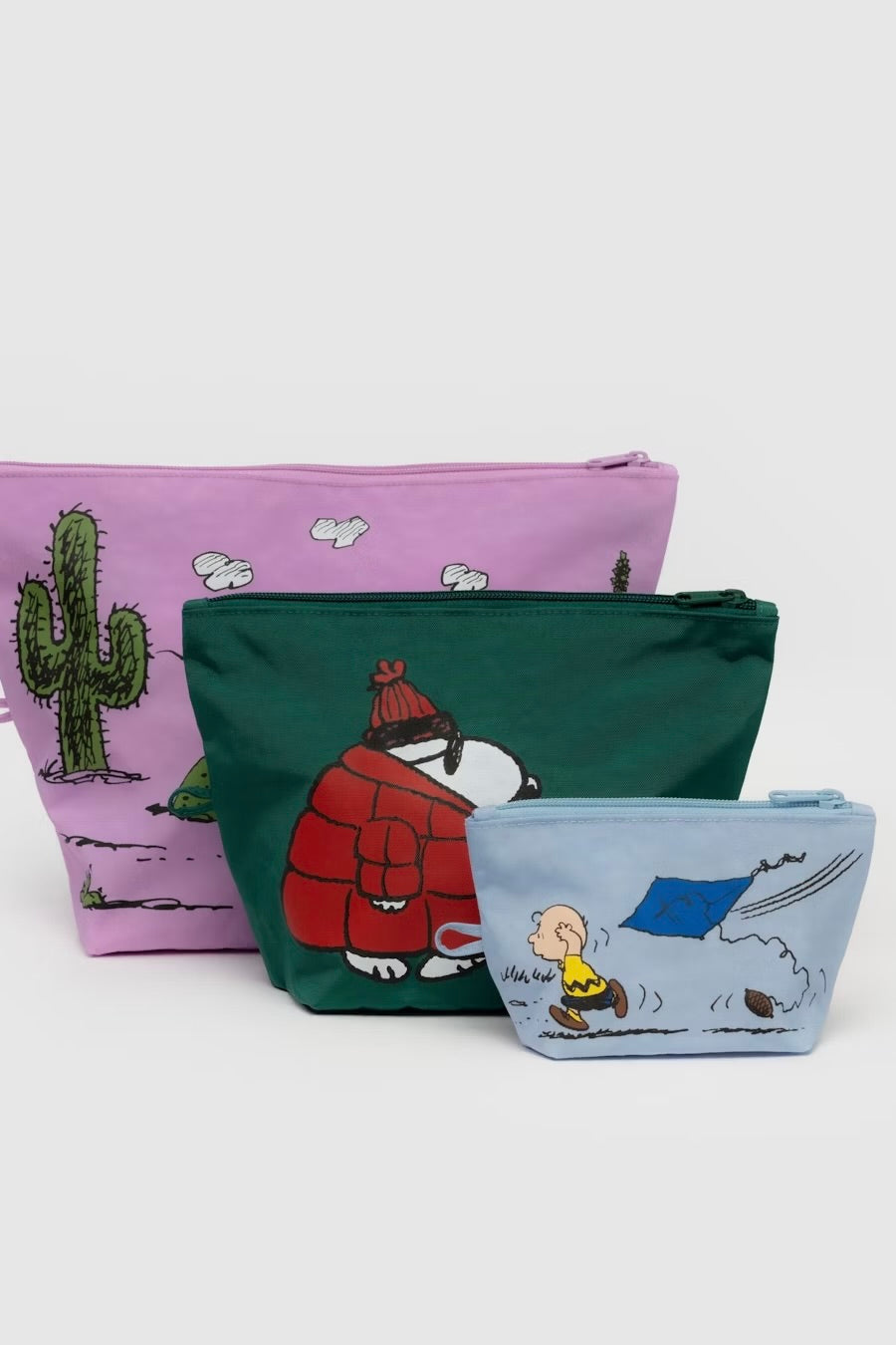 BAGGU Go Pouch Set / Peanuts