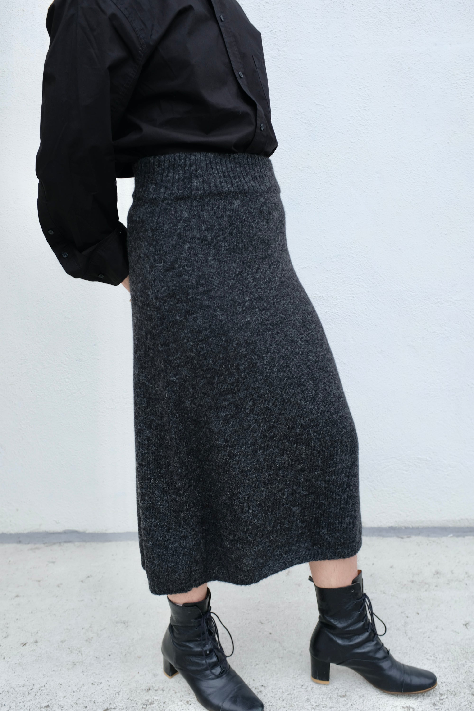 Toit Volant Calista Skirt / Dark Grey