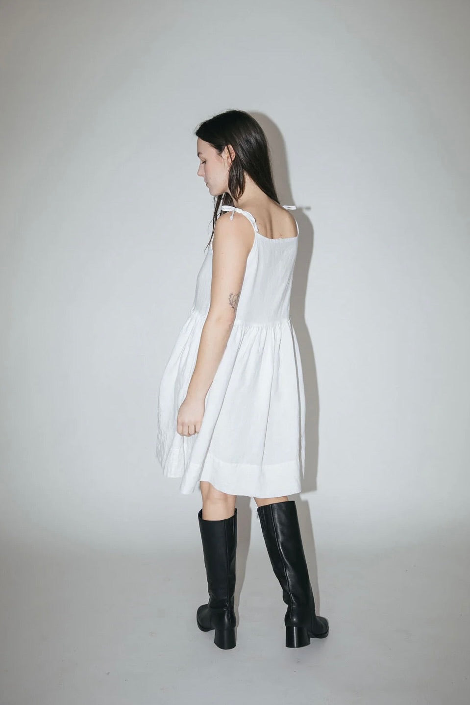 Shelter Rudy Dress / White