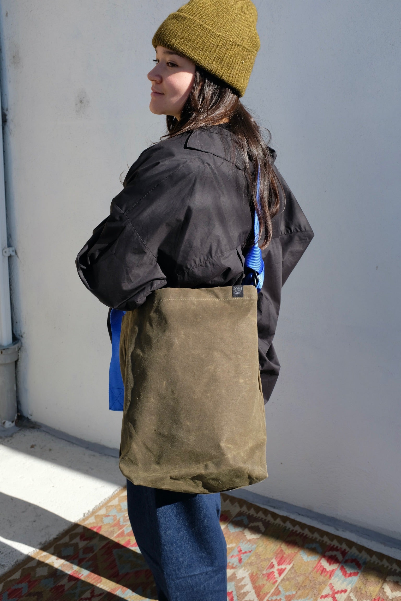 Some Of The Parts Bucket Bag / Olive + Royal