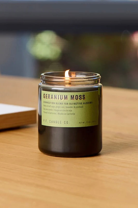 P.F. Candle Co Geranium Moss Alchemy Soy Candle / 7.2 oz