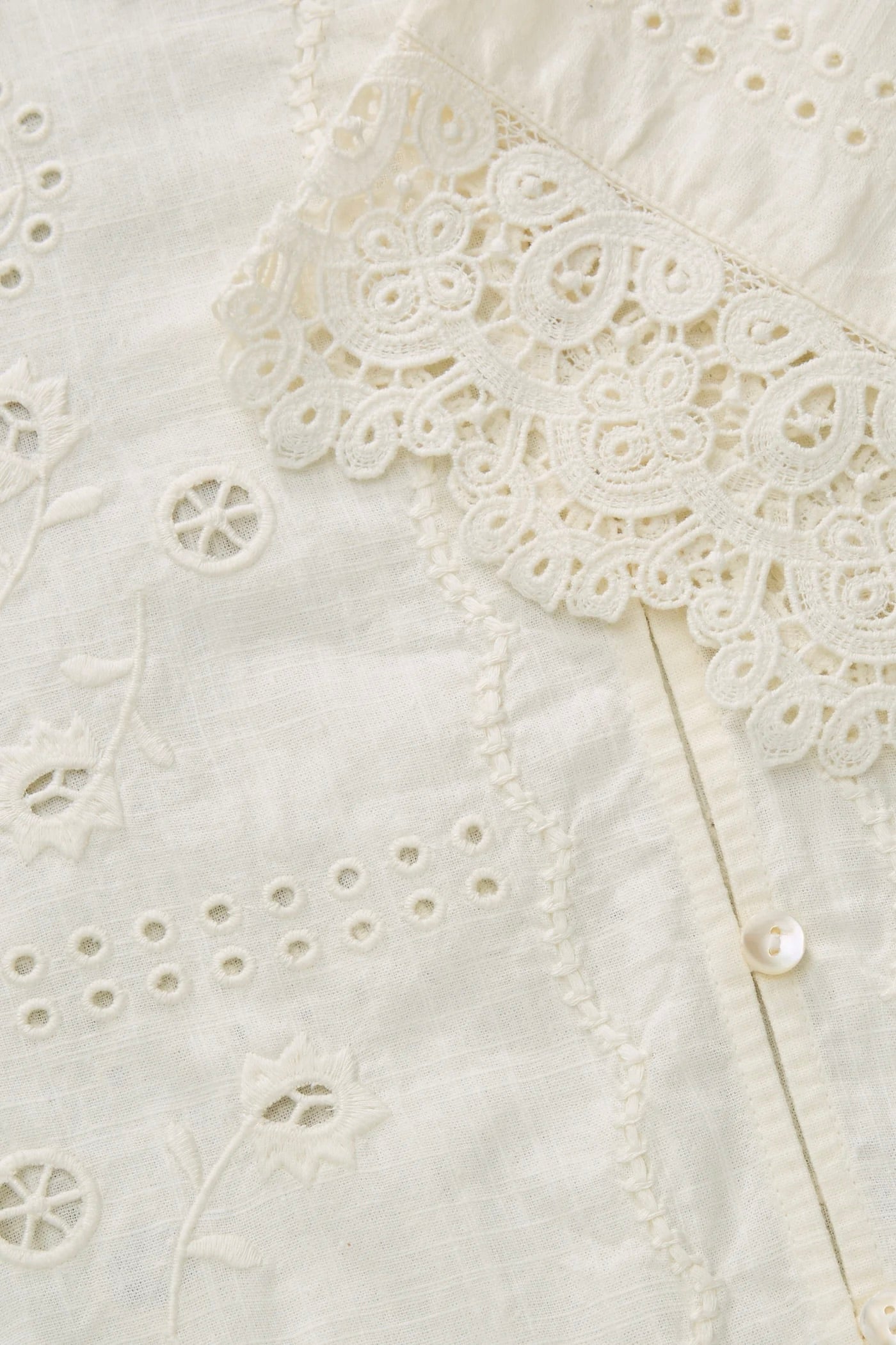 Talia Shirt / Antique White