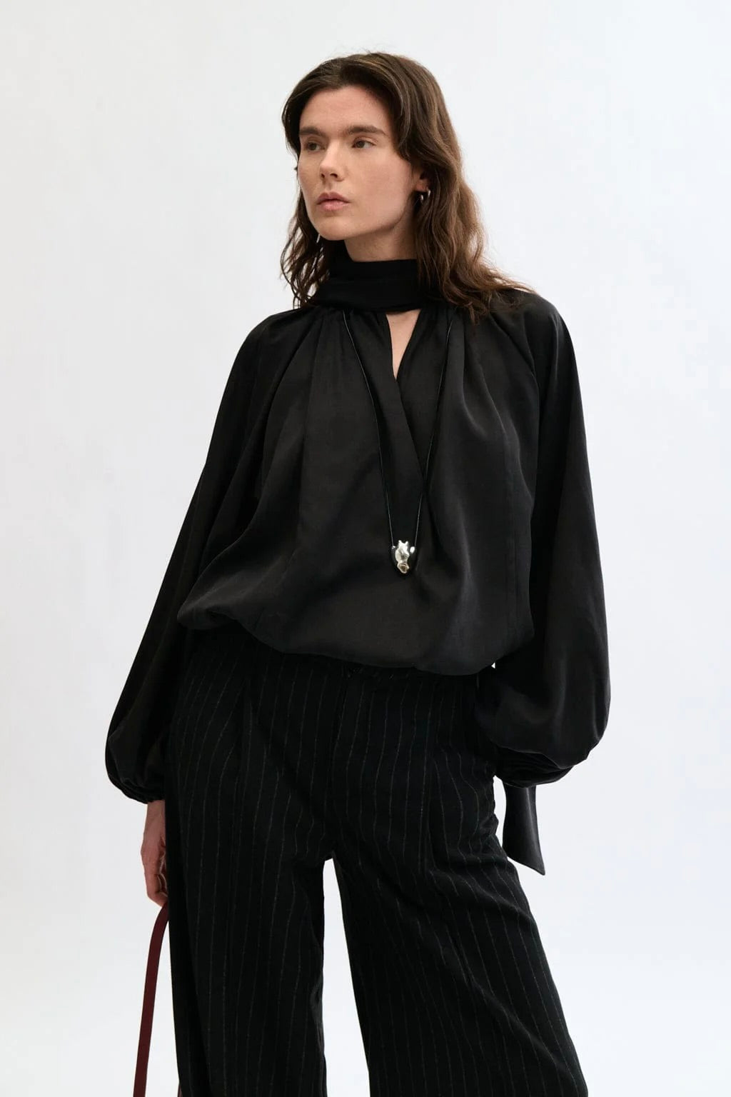 Eliza Faulkner Bowie Blouse / Black