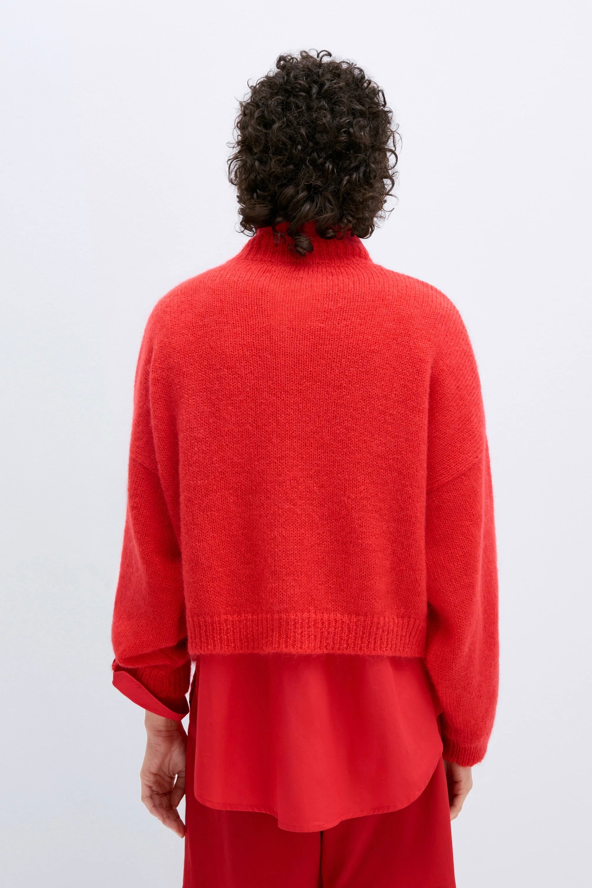 Cordera Mohair Sweater / Red