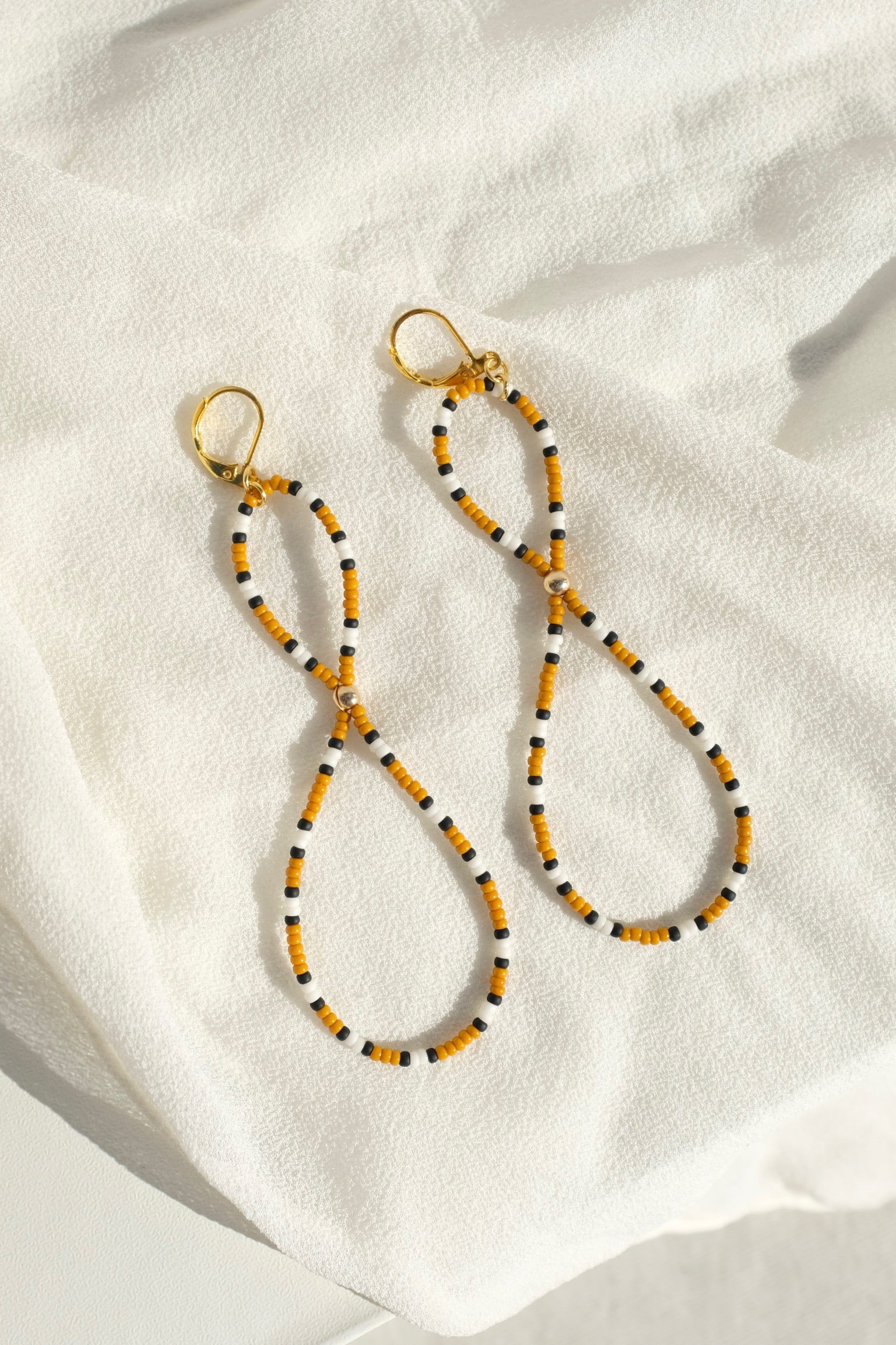 Three Sisters by Emma Infinity Earrings / Honeybee