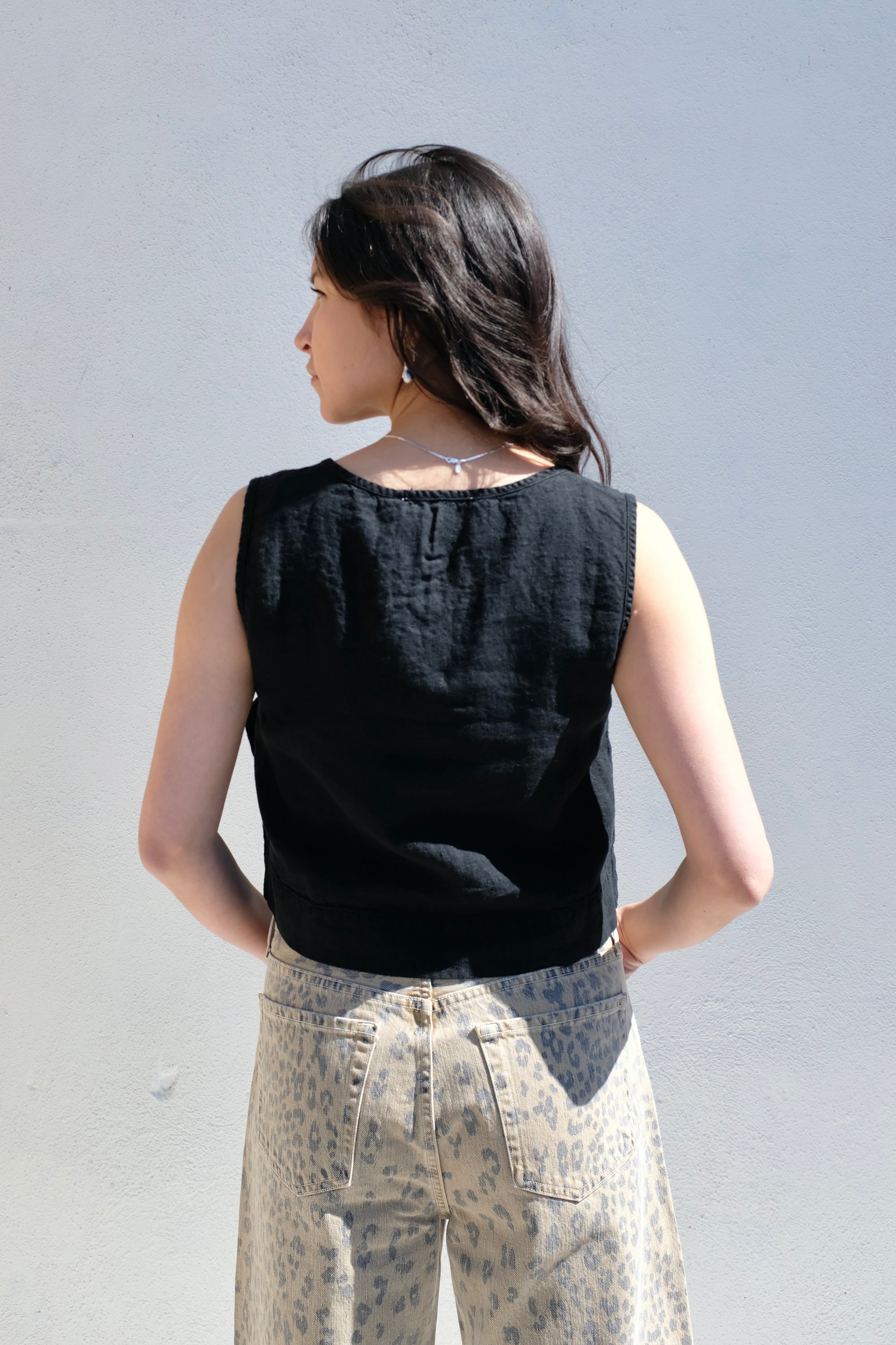 Gillian Stevens Eva Top / Noir
