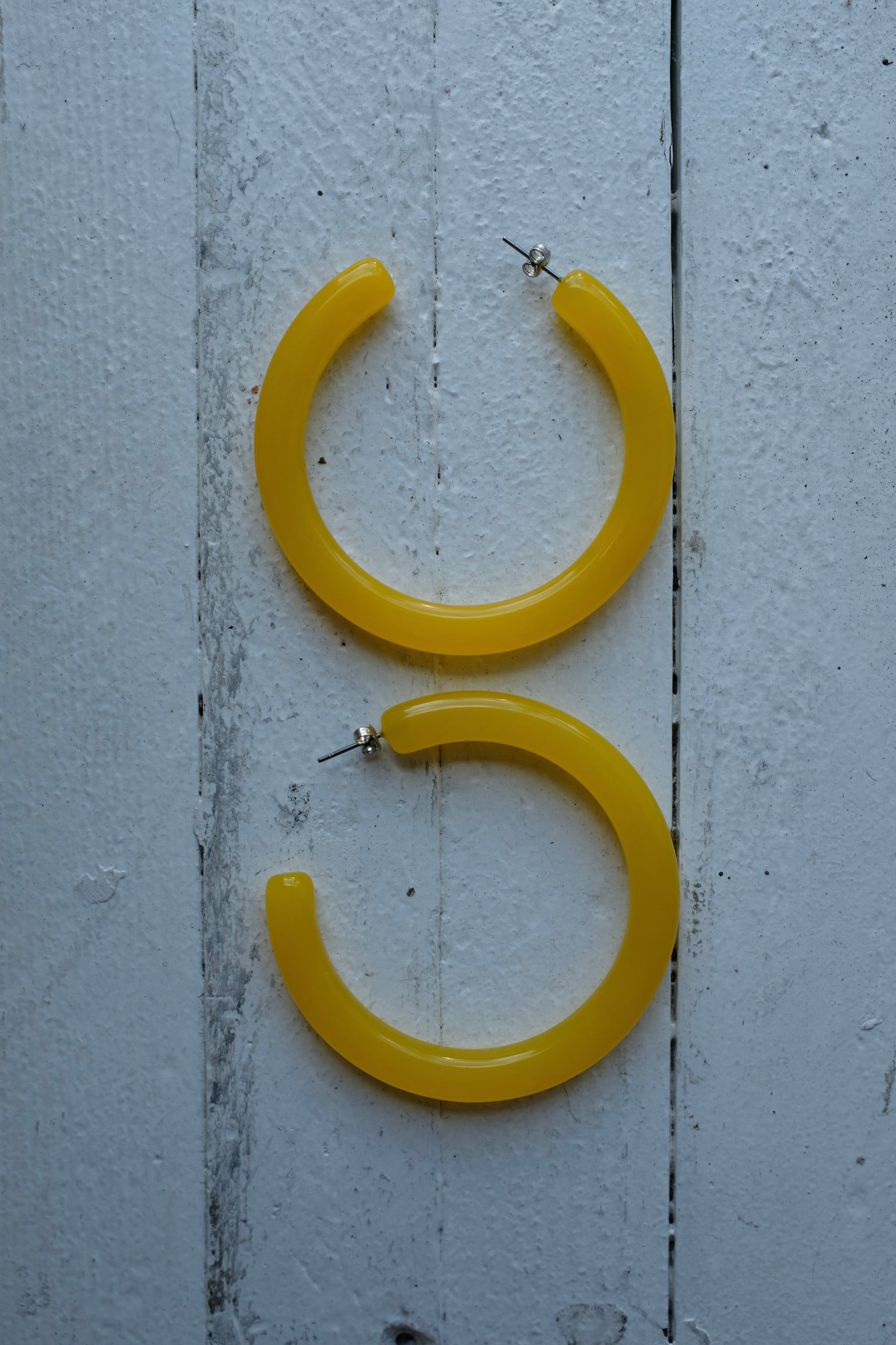 Pre-loved / Machete Bold Hoops / Yellow