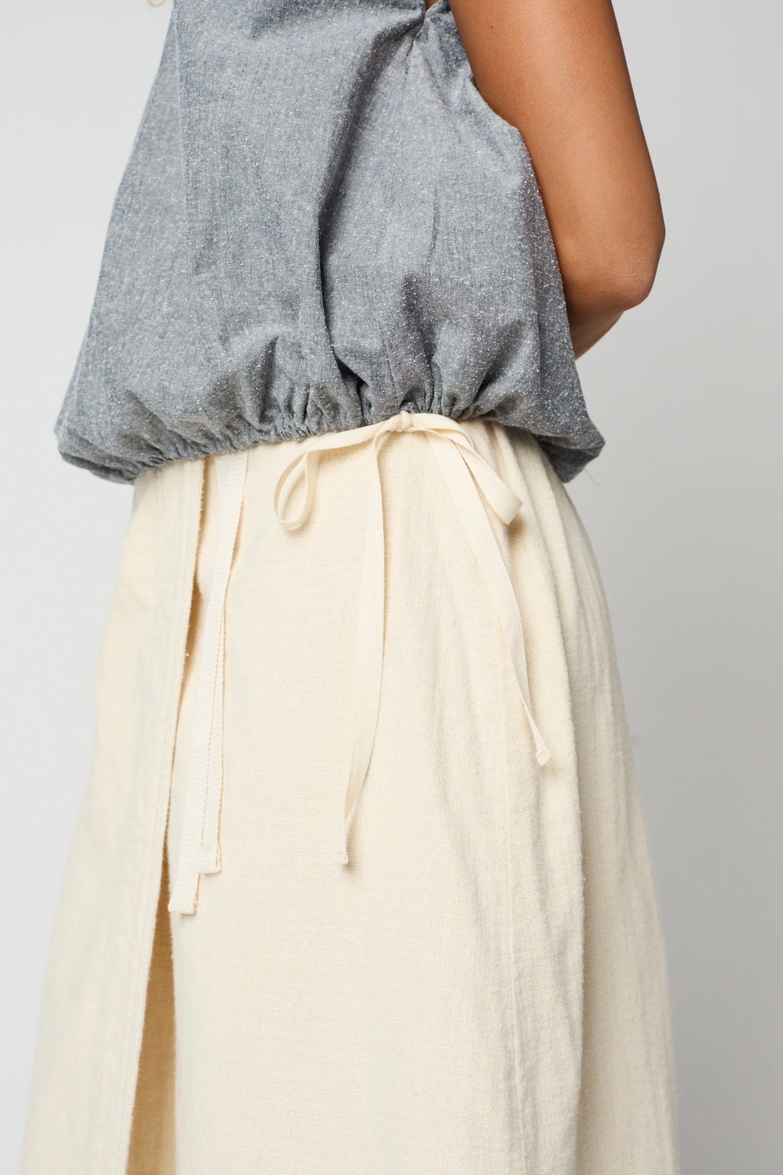 Atelier Delphine Gaia Top / Chambray Silk