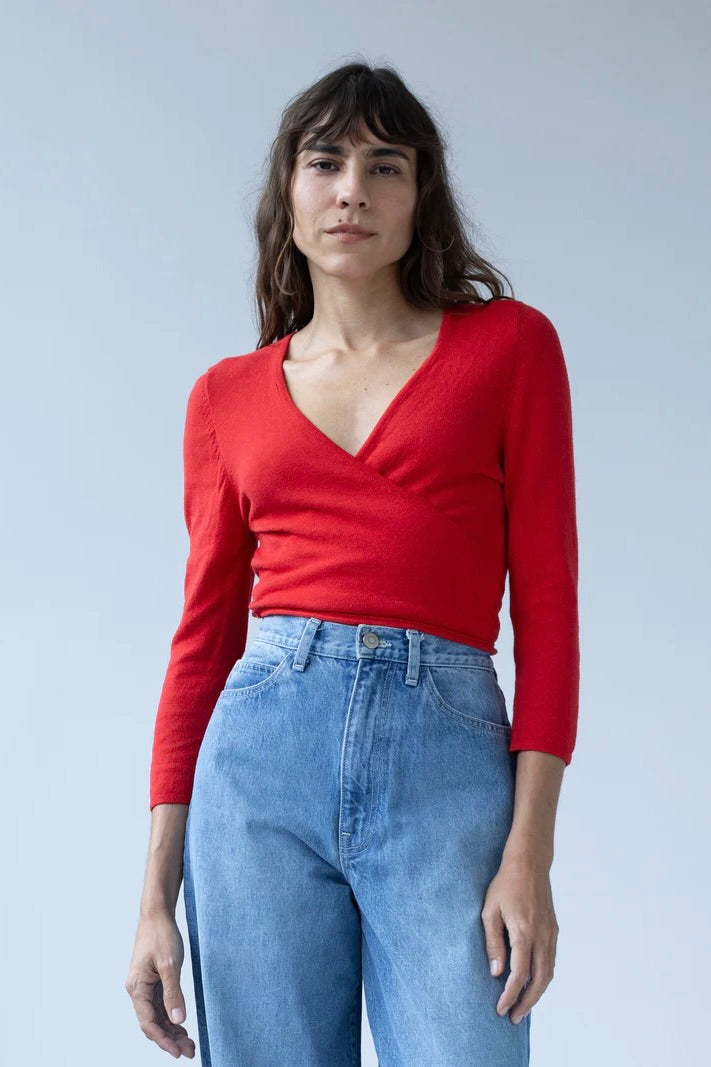 Shaina Mote Elsa Top / Vermillion