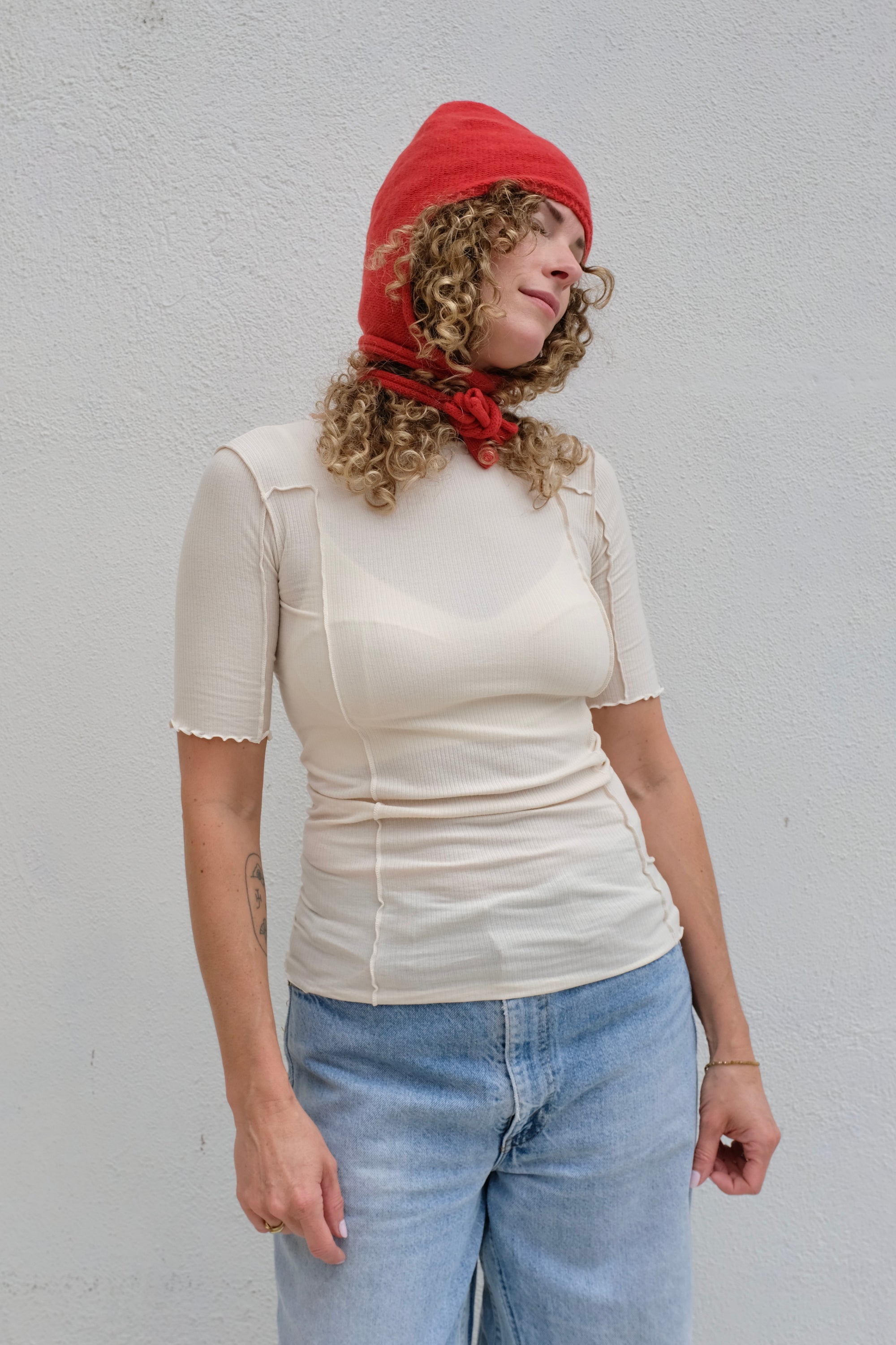 Baserange Tier Hood / Melograno Red