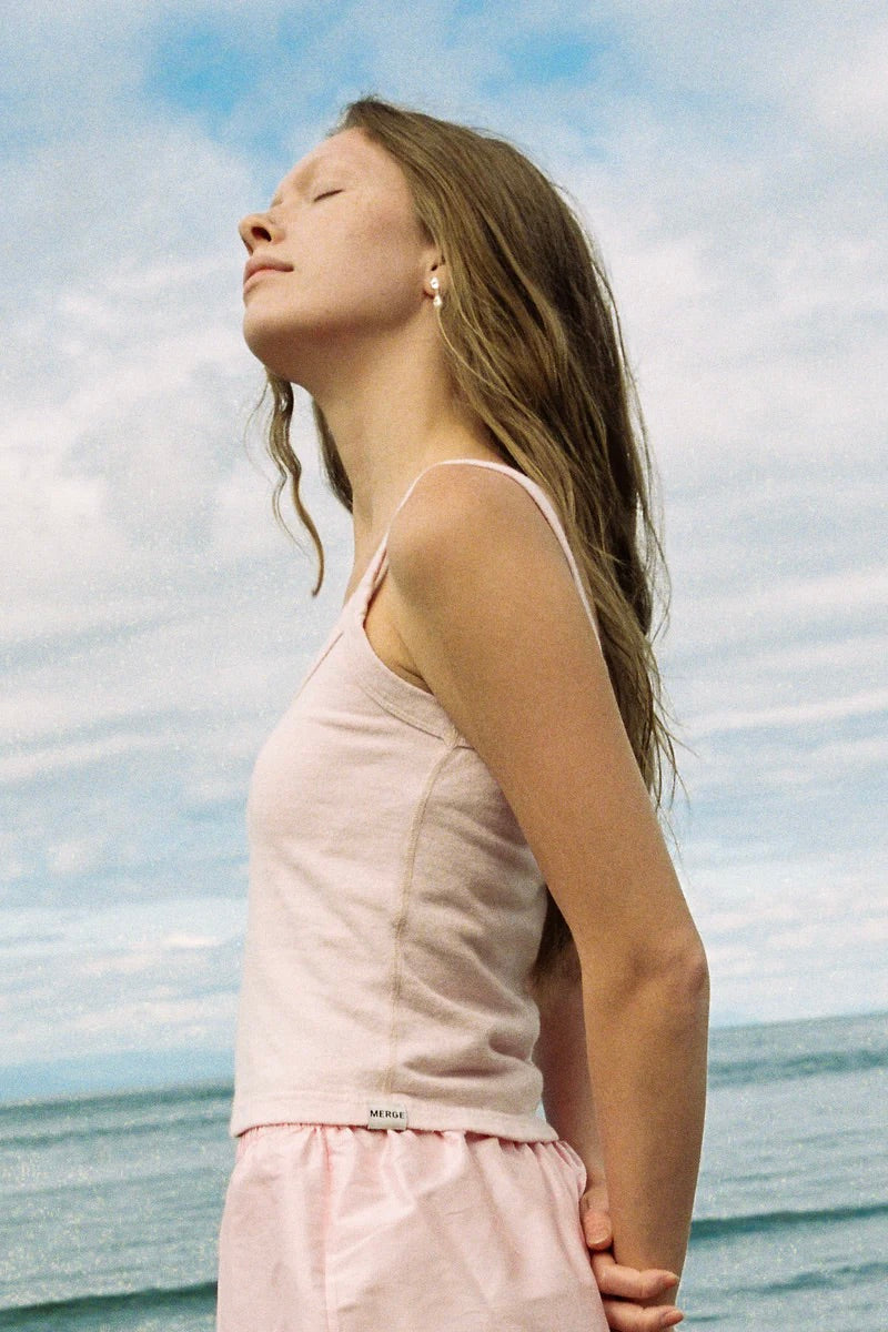 Merge Goods Breeze Tank / Pink Cream