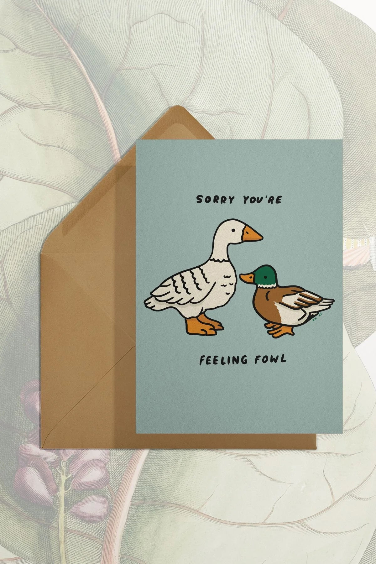 Feeling Fowl Ducks Card