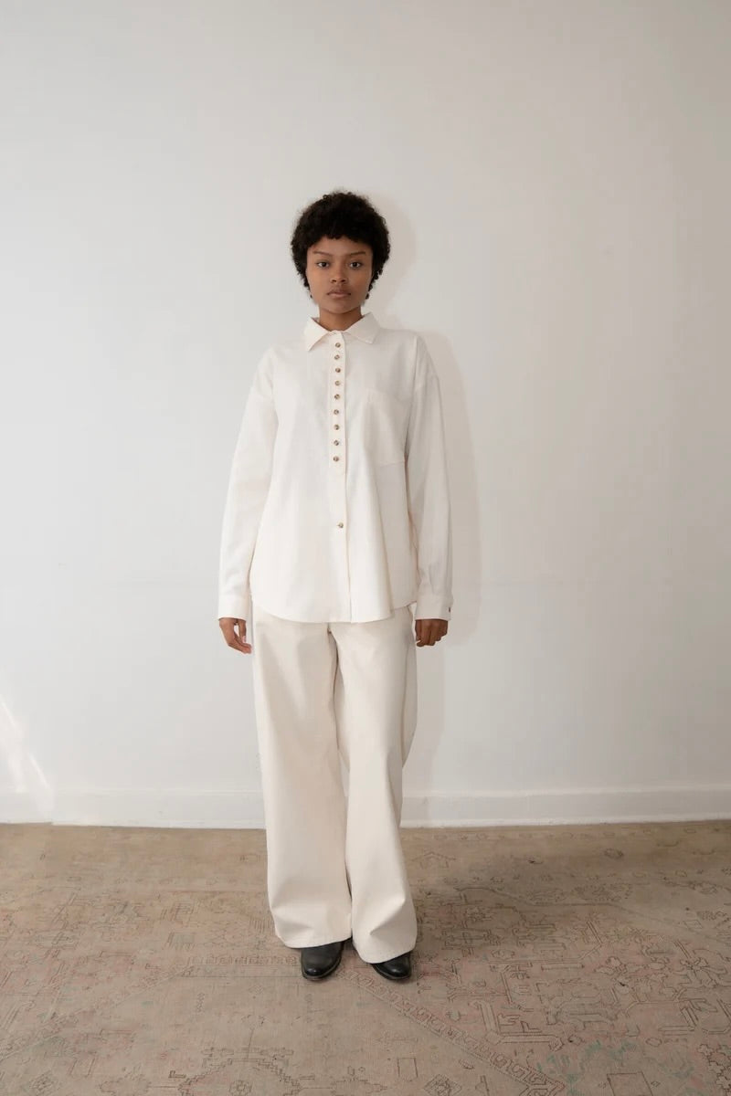 Zii Ropa Andi Shirt / Cream