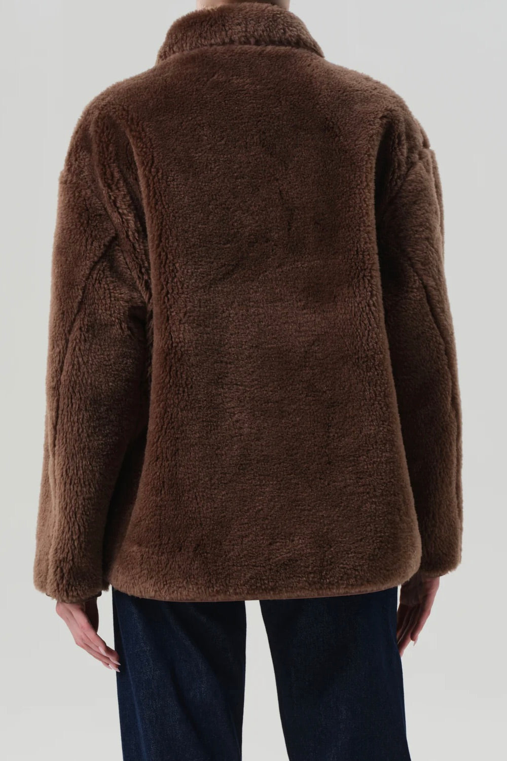 Citizens of Humanity Astrid Sherpa Jacket / Warm Brown