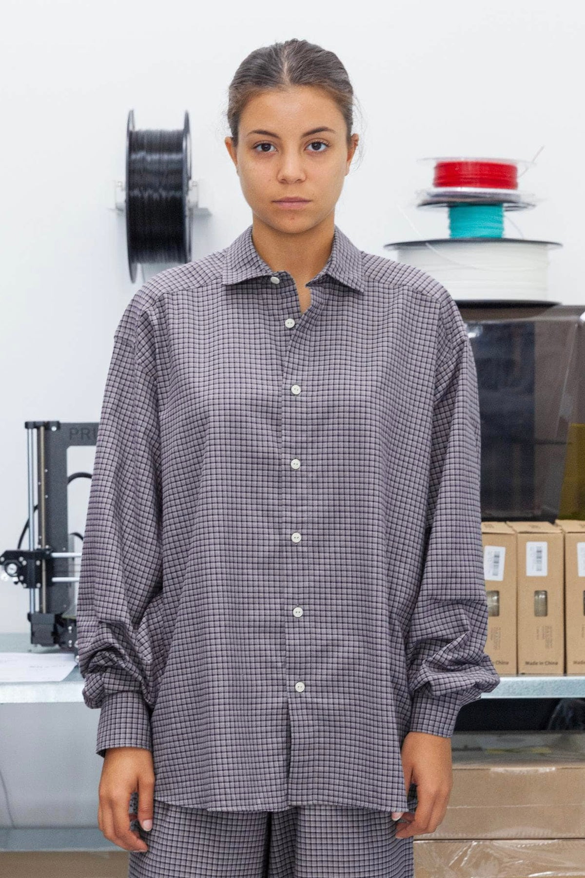 Baserange Claude Shirt / Consul Check