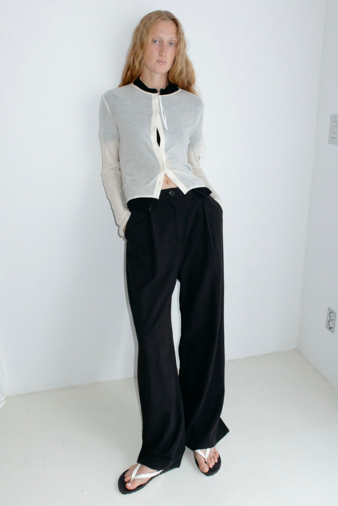 Susumu Recycled Wide Pants / Black