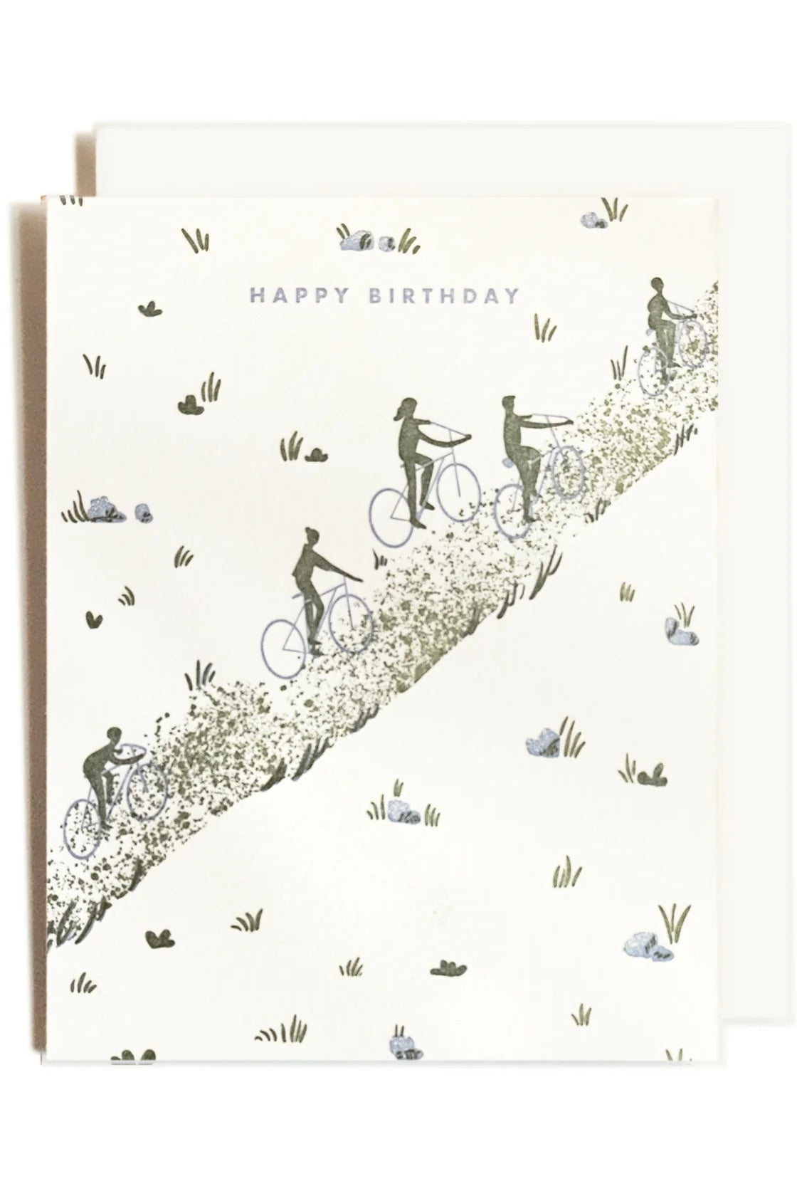 Homework Letterpress Birthday Trail / Bike Gang