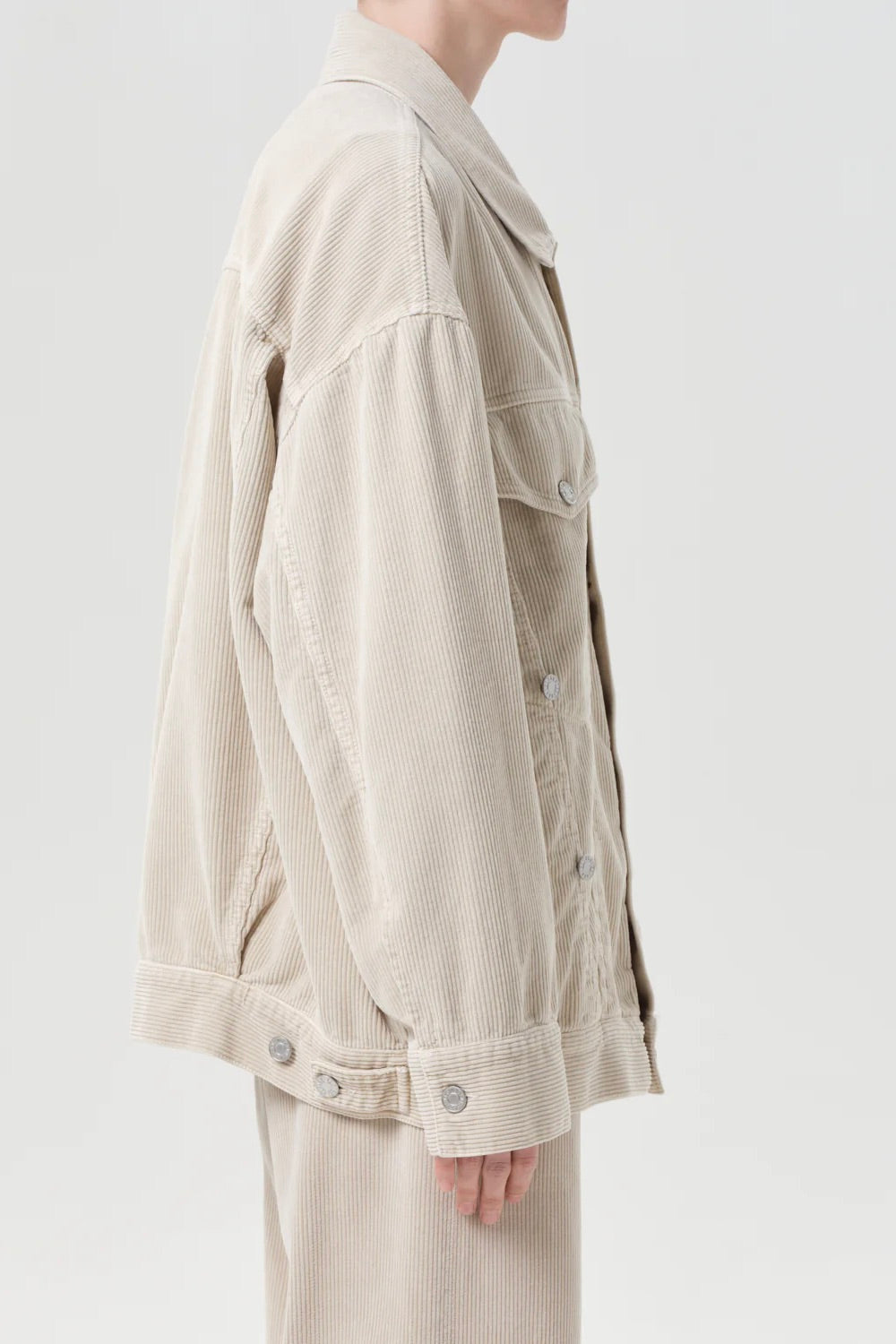 Agolde Reworked Wayne Jacket / Rice Grass