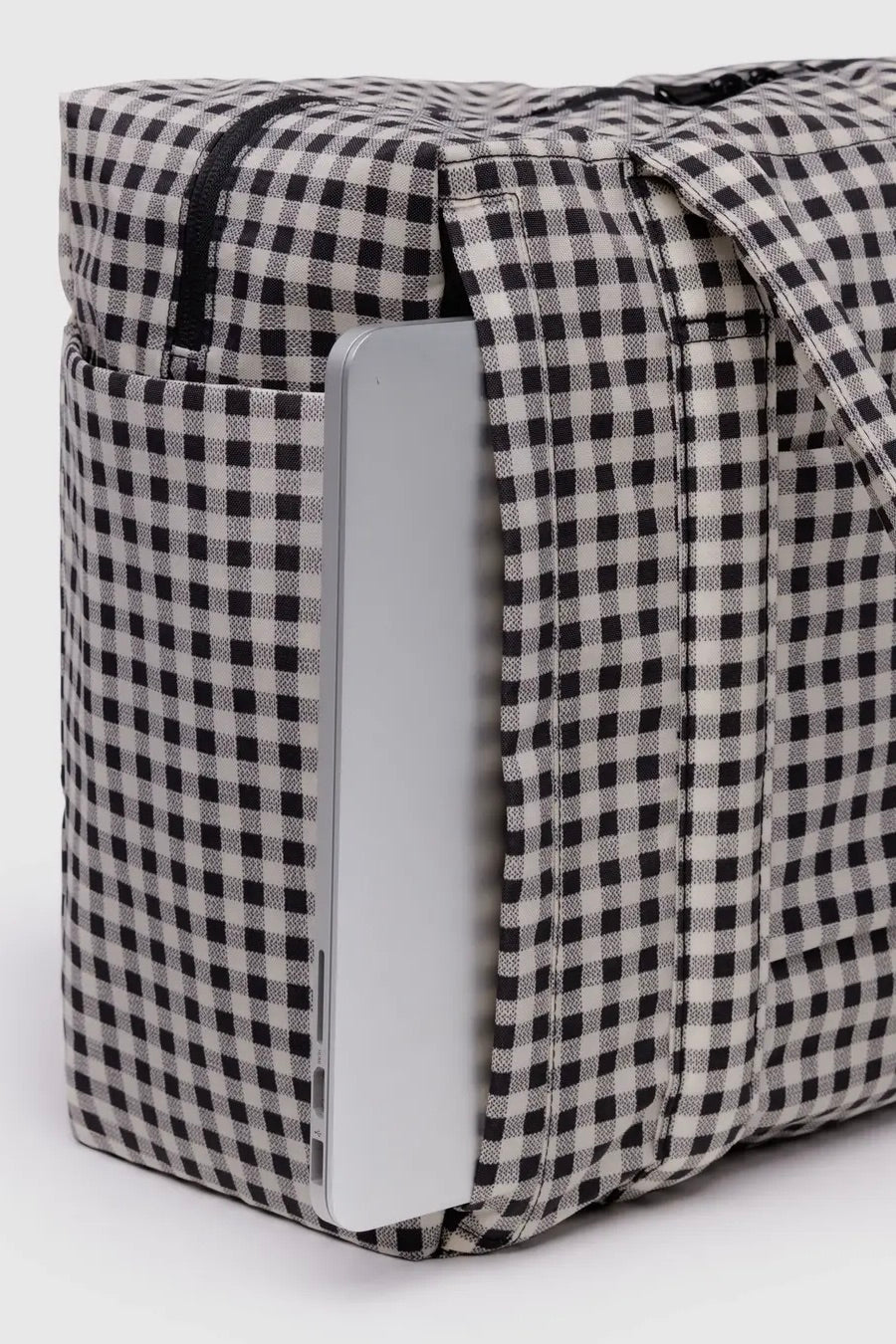 Baggu Small Cloud Carryon / Black & White Gingham