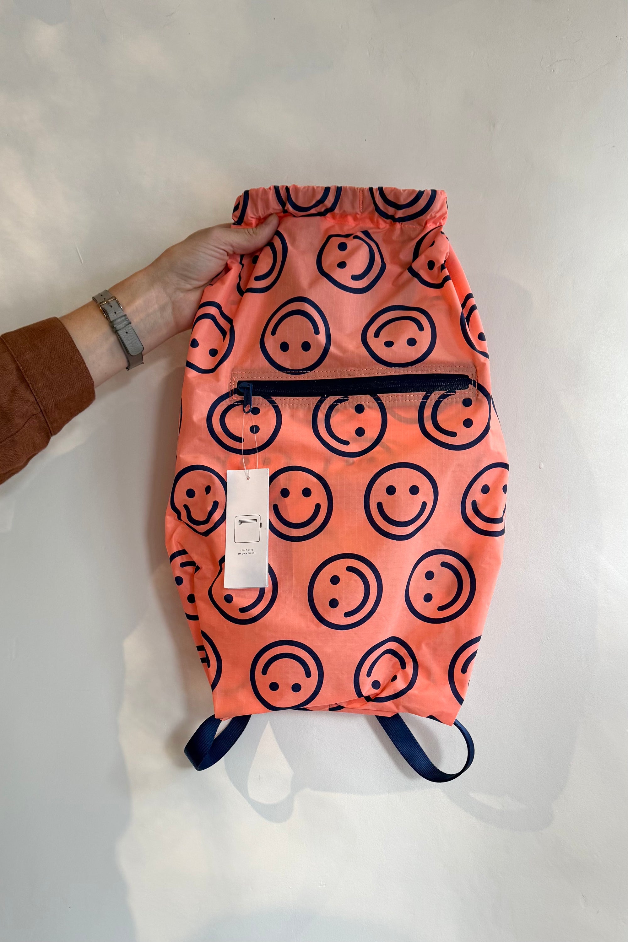 BAGGU Tote Pack Electric Happy