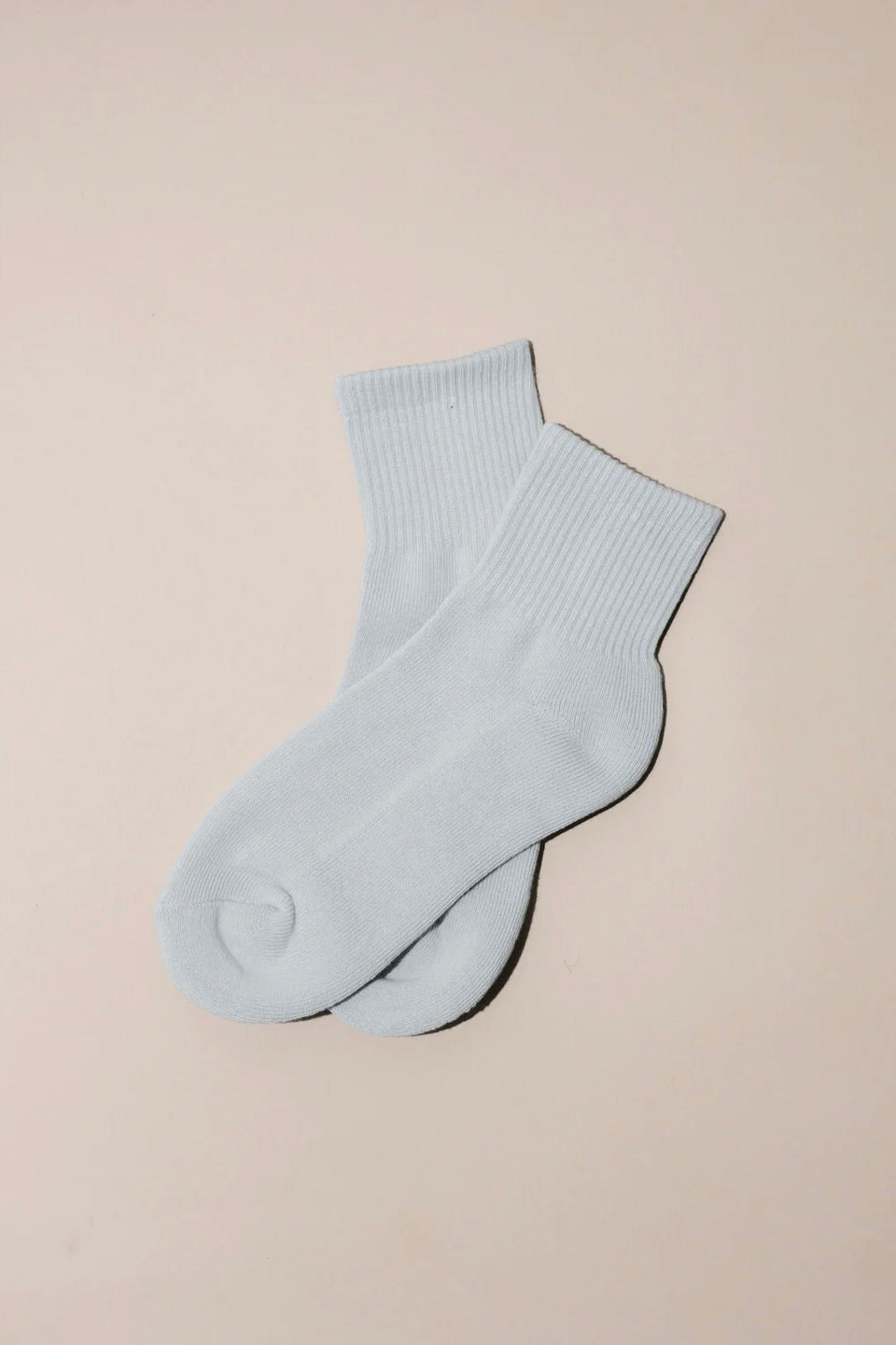 Nat + Noor Cotton Blend Ankle Socks / Bone