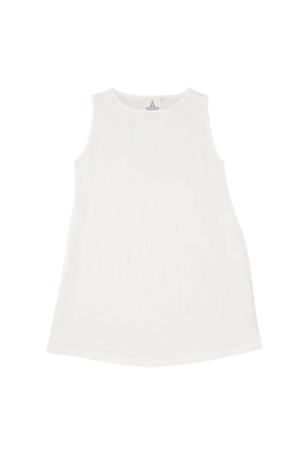 Jungmaven Baez Dress / Washed White