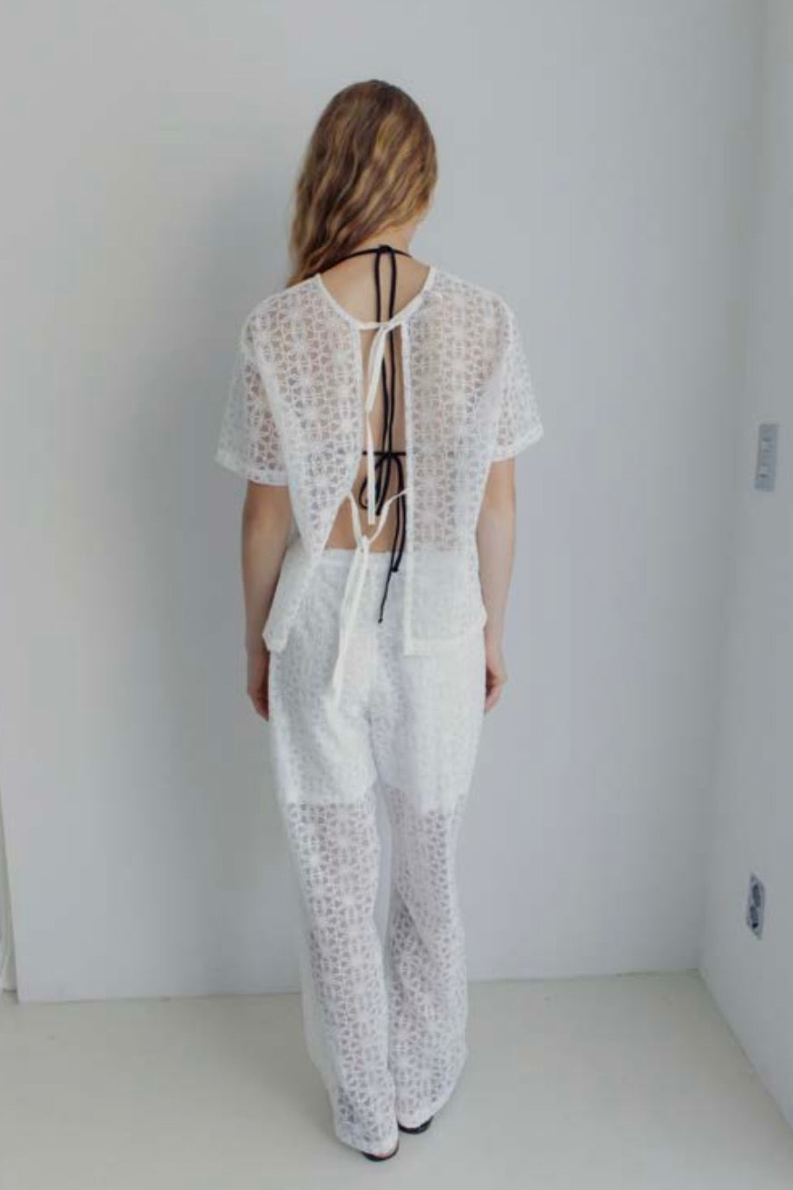 Susumu Riin Top / White