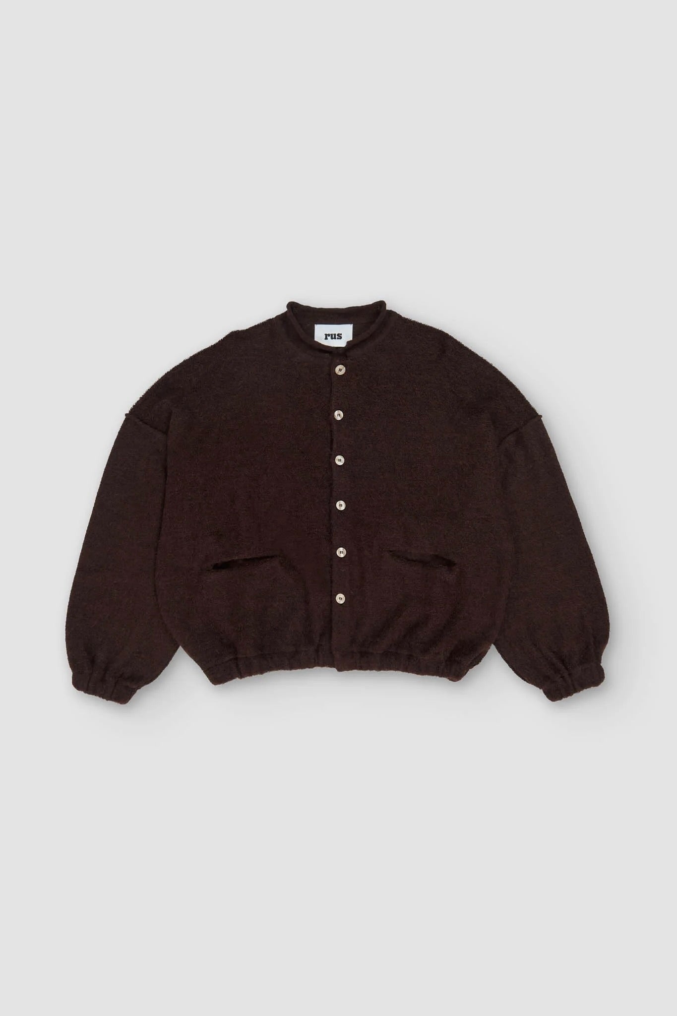 Rus Shinrin cardigan / Espresso