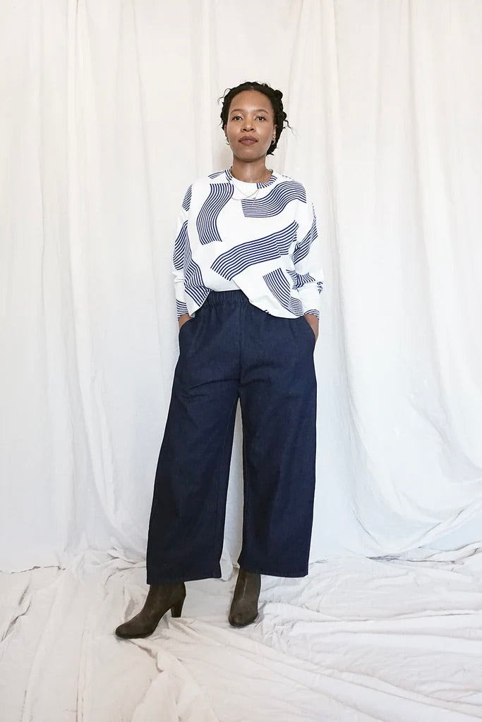 Junot Pant / Blue Denim
