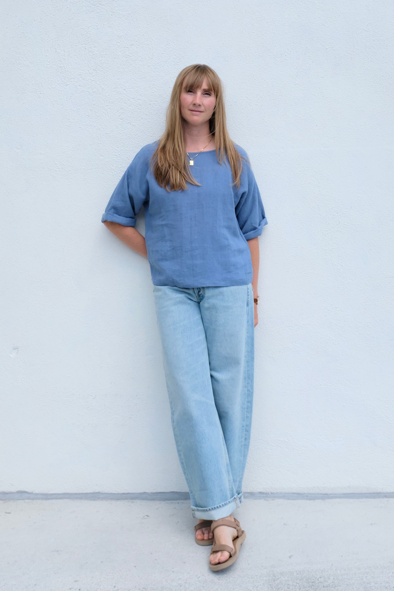 We Are Stories CALLA Top / Denim