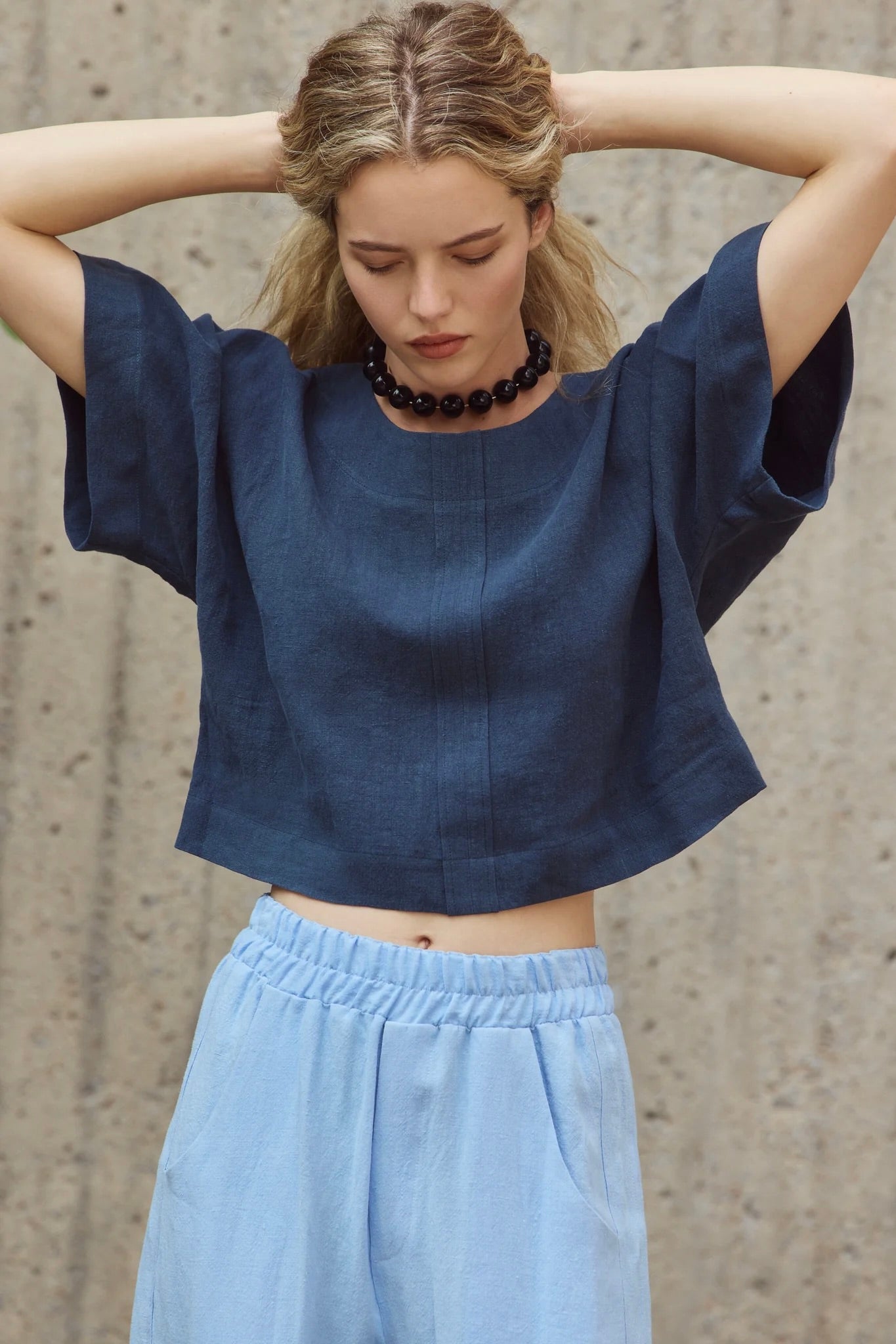 Eve Gravel Jordie Top / Pétrole