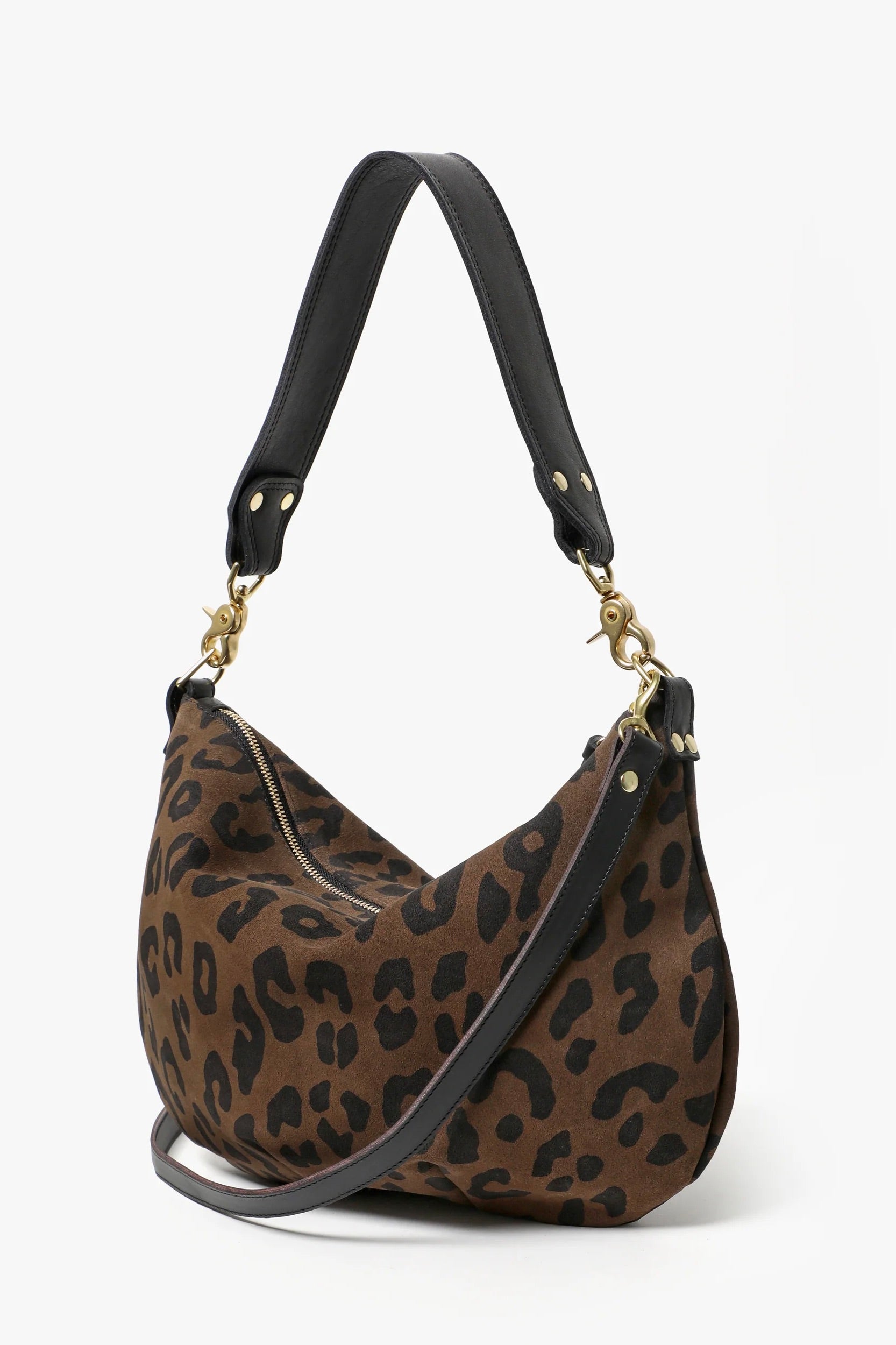 Clare V. Moyen Messenger / Pablo Cat Cocoa Suede