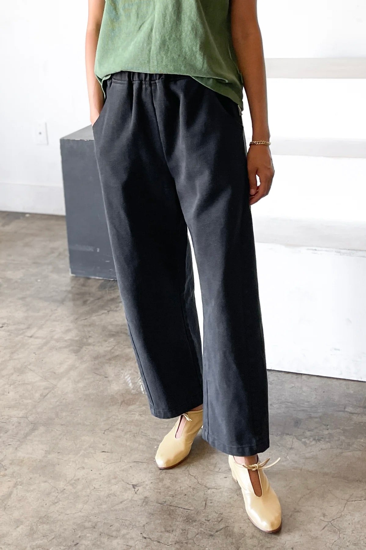 Le Bon Shoppe Arc Pants / Black Canvas