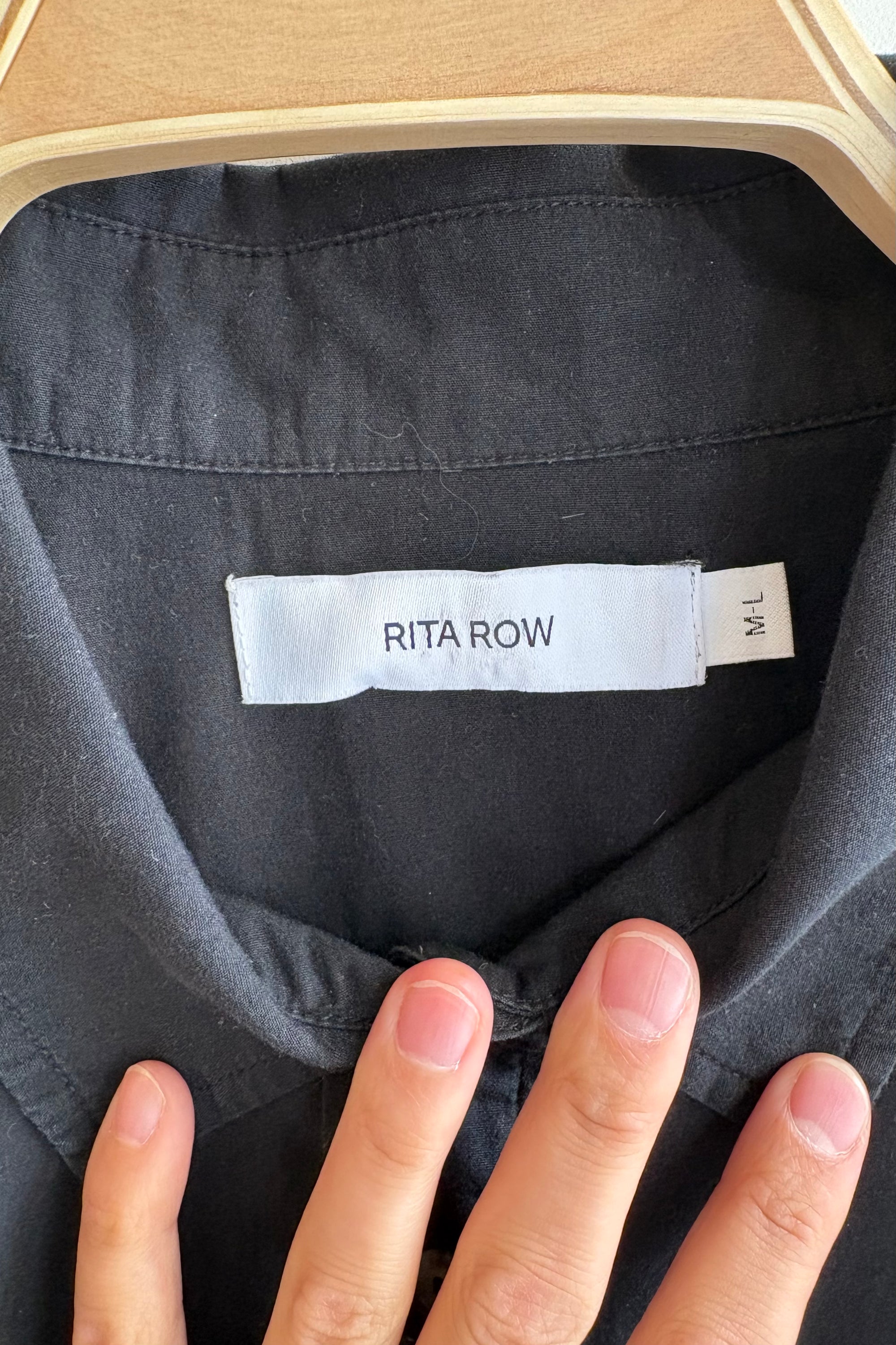 Pre-loved / Rita Row Morris Shirt / Black / Size M/L