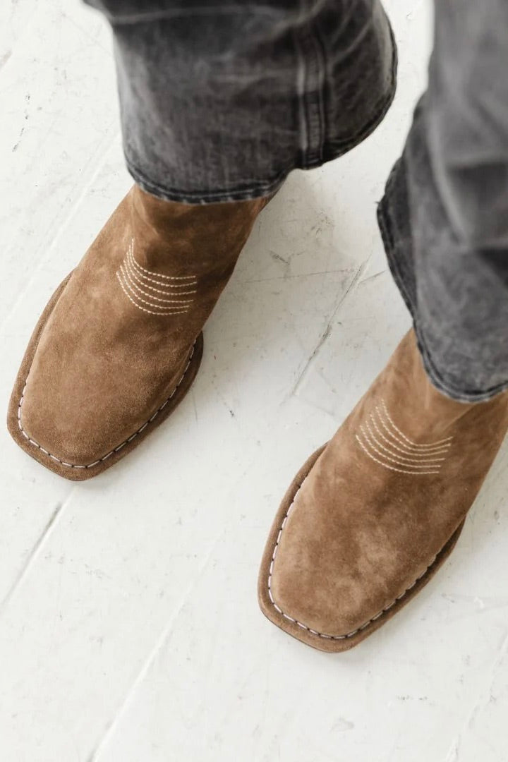Either/Or West Boot / Moss Suede