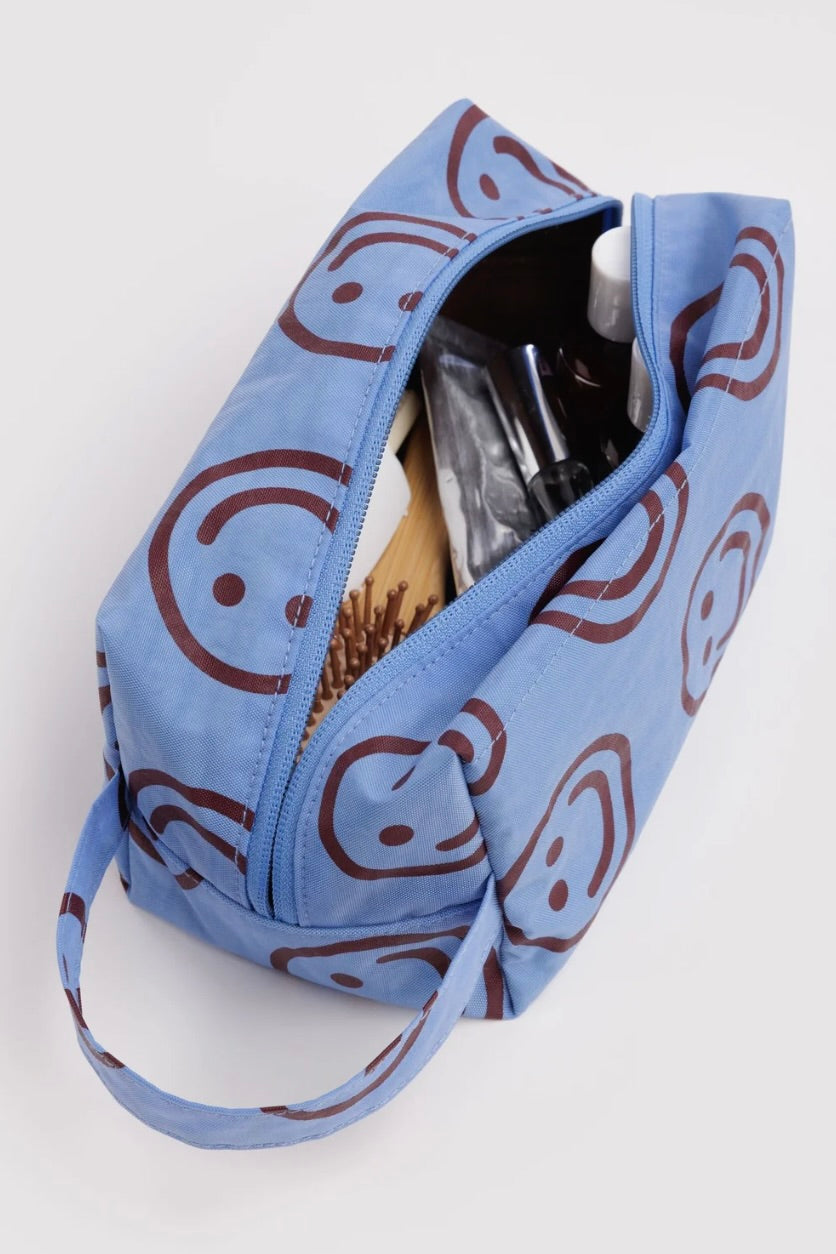 Dopp Kit / Misty Blue Happy