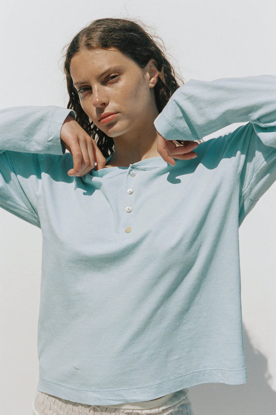 Merge Bay Henley / Mineral Blue