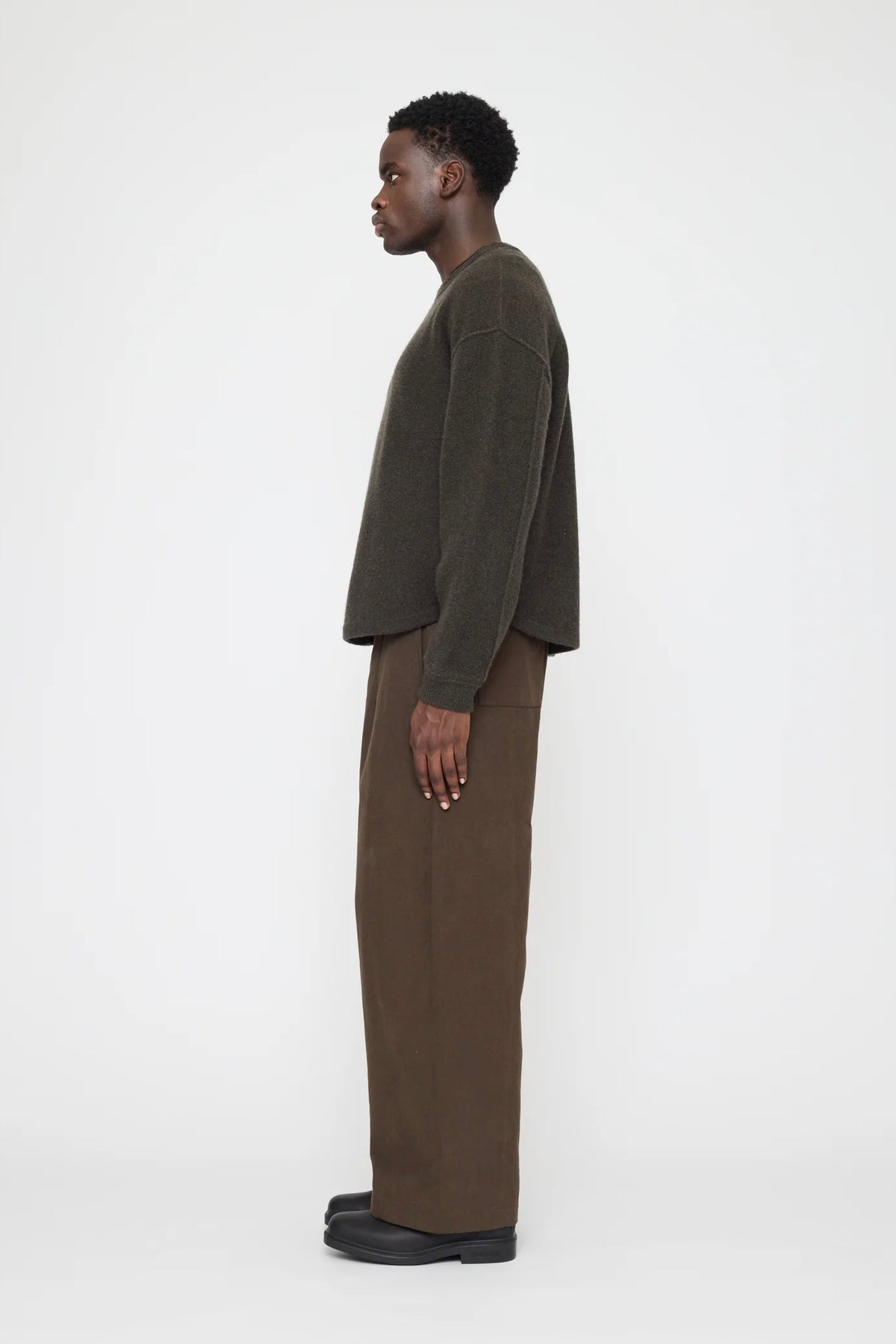 7115 by Szeki Signature Keepsake Jumper / Olive Brown