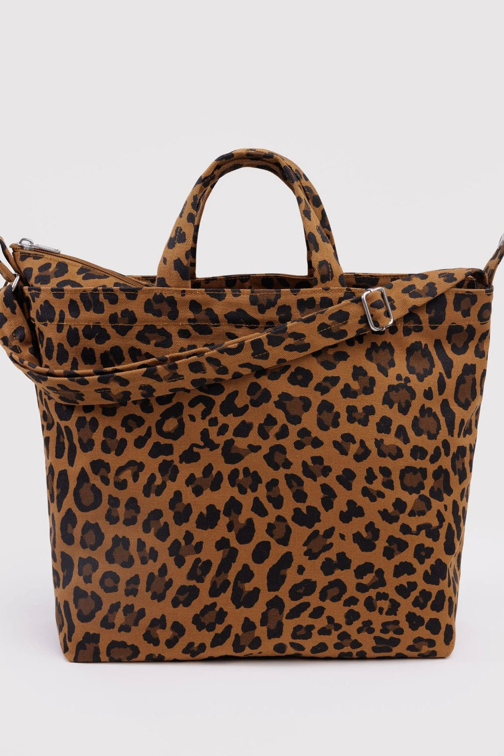 Baggu Horizontal Zip Duck Bag / Leopard