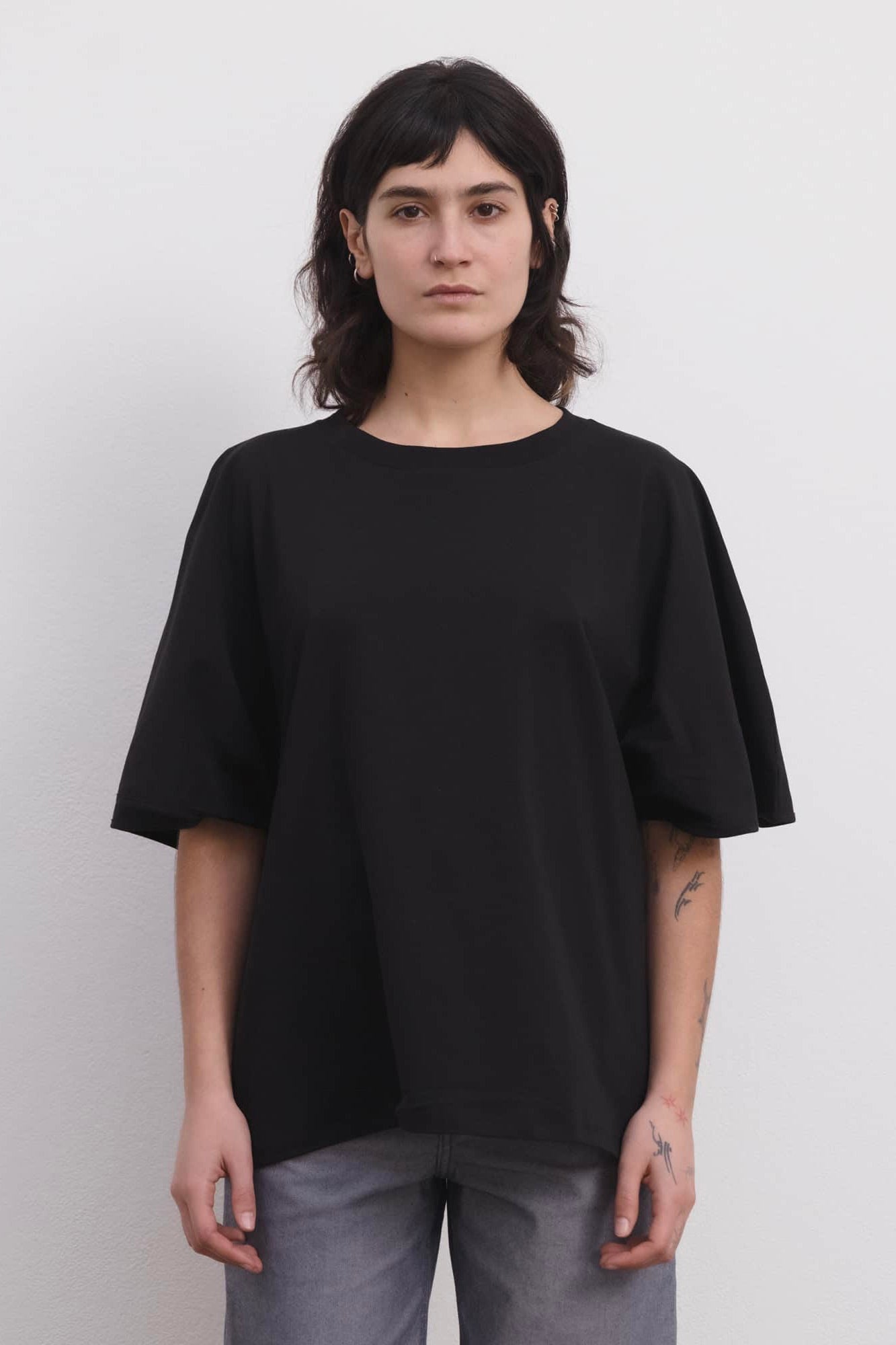 Baserange Cycle Tee Shirt / Black