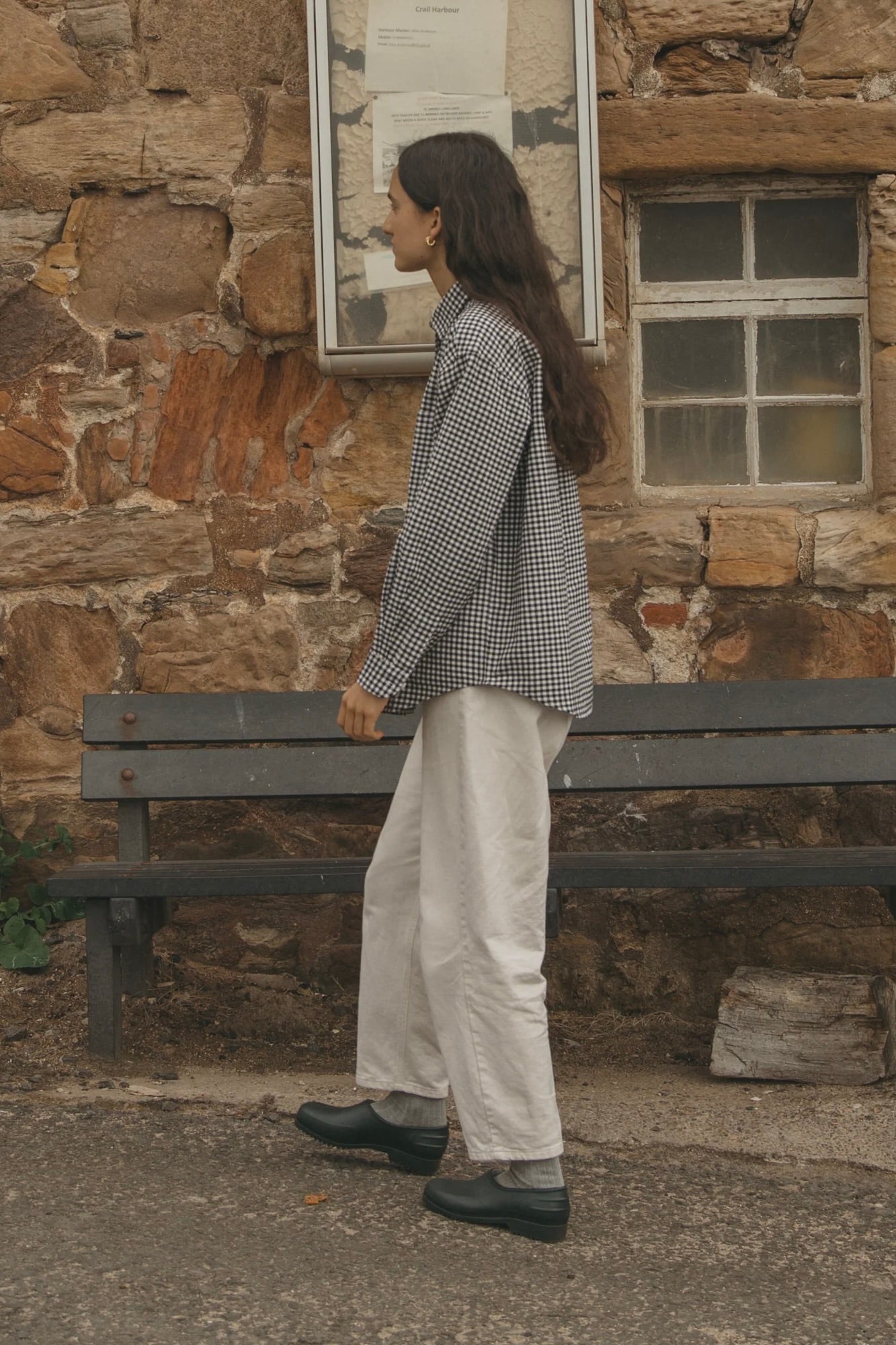 Gillian Stevens Britta Shirt / Gingham Noir