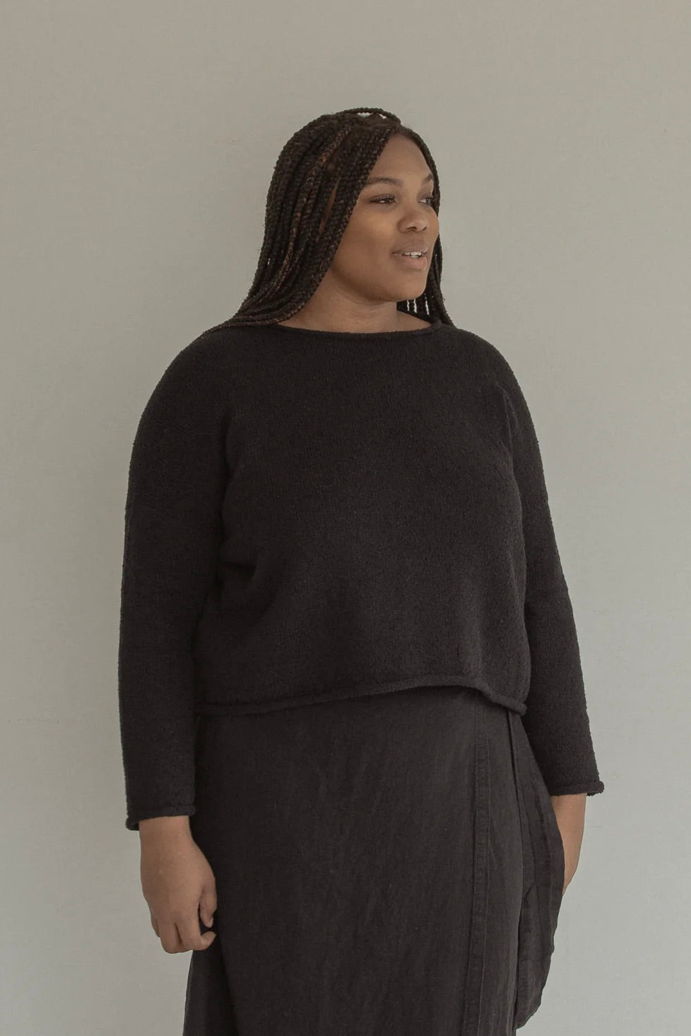 Gillian Stevens Mariel Pullover / Noir