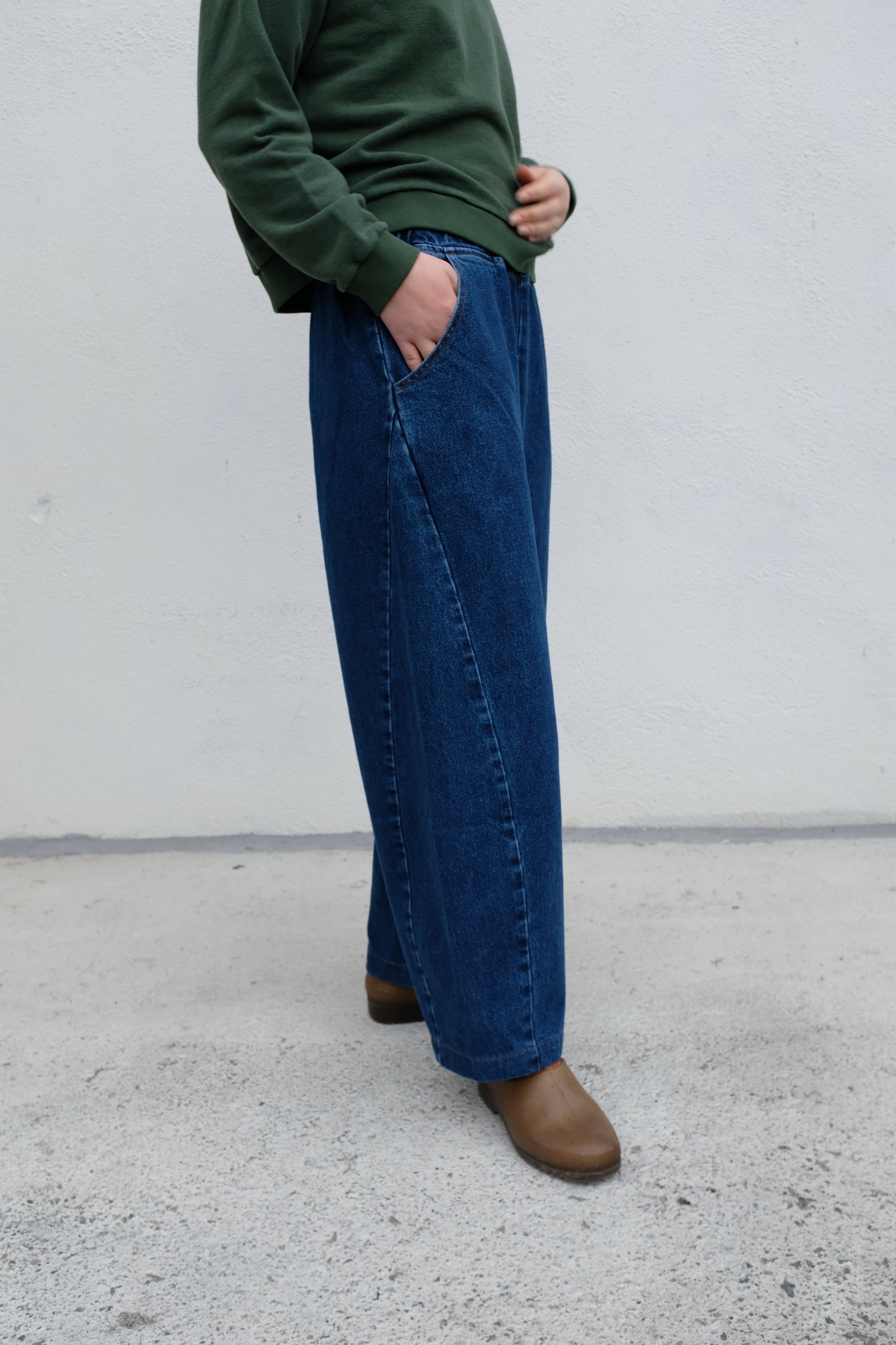 Le Bon Shoppe Arc Pant / Blue Denim